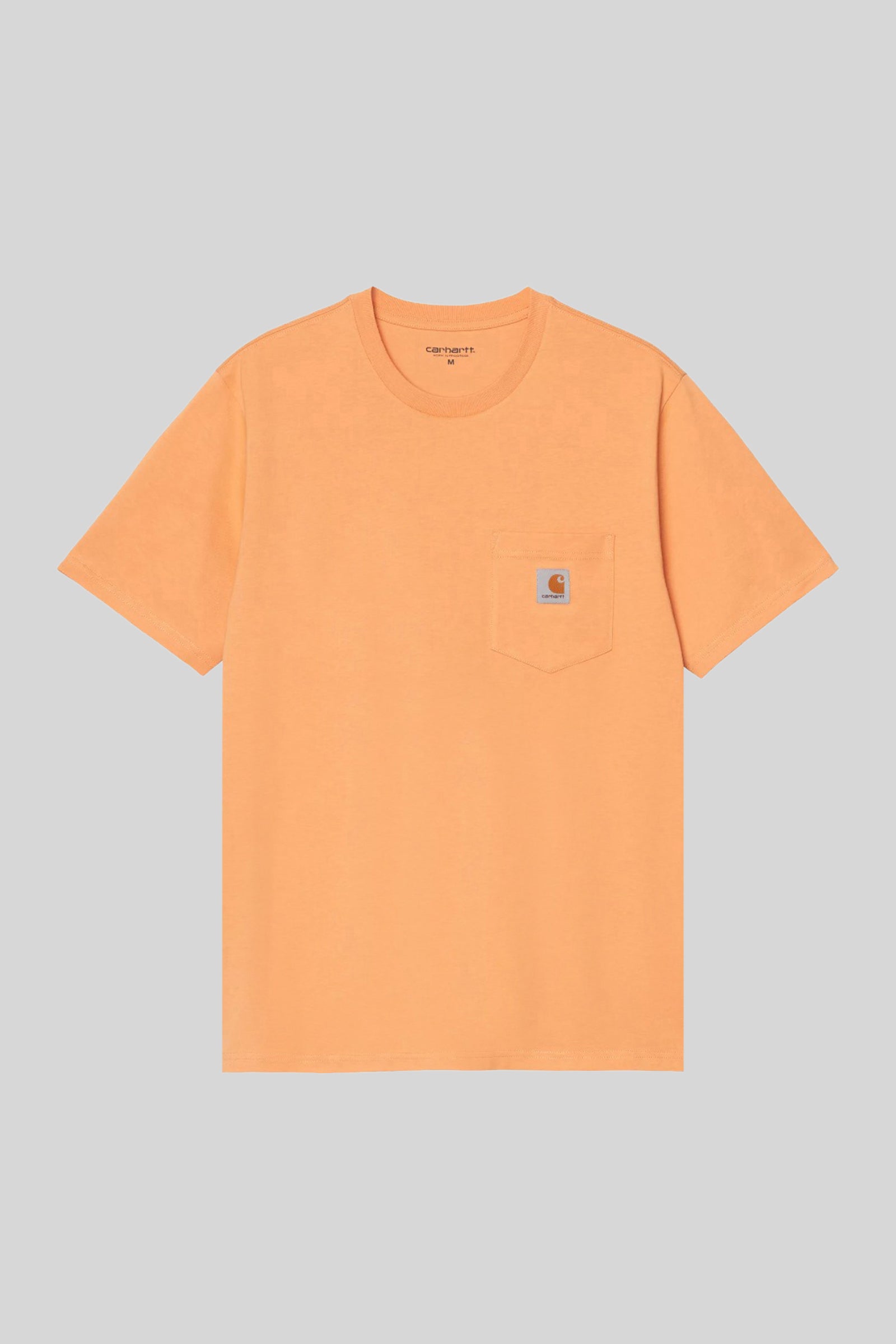 Carhartt Wip Short Sleeve Pocket T-shirt Arancio Uomo - 1