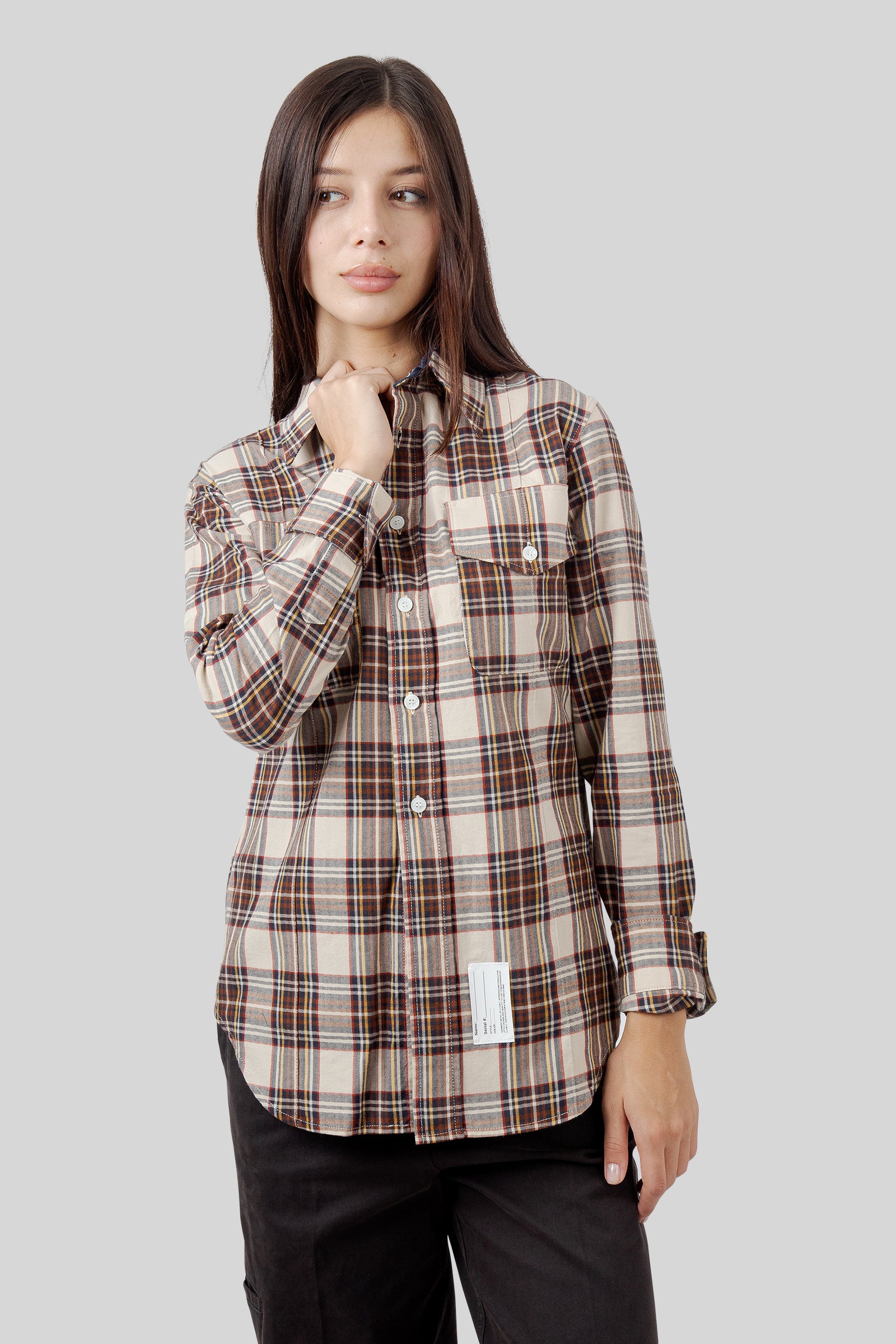 Department Five Camicia Artic Tartan Avena Donna - 1