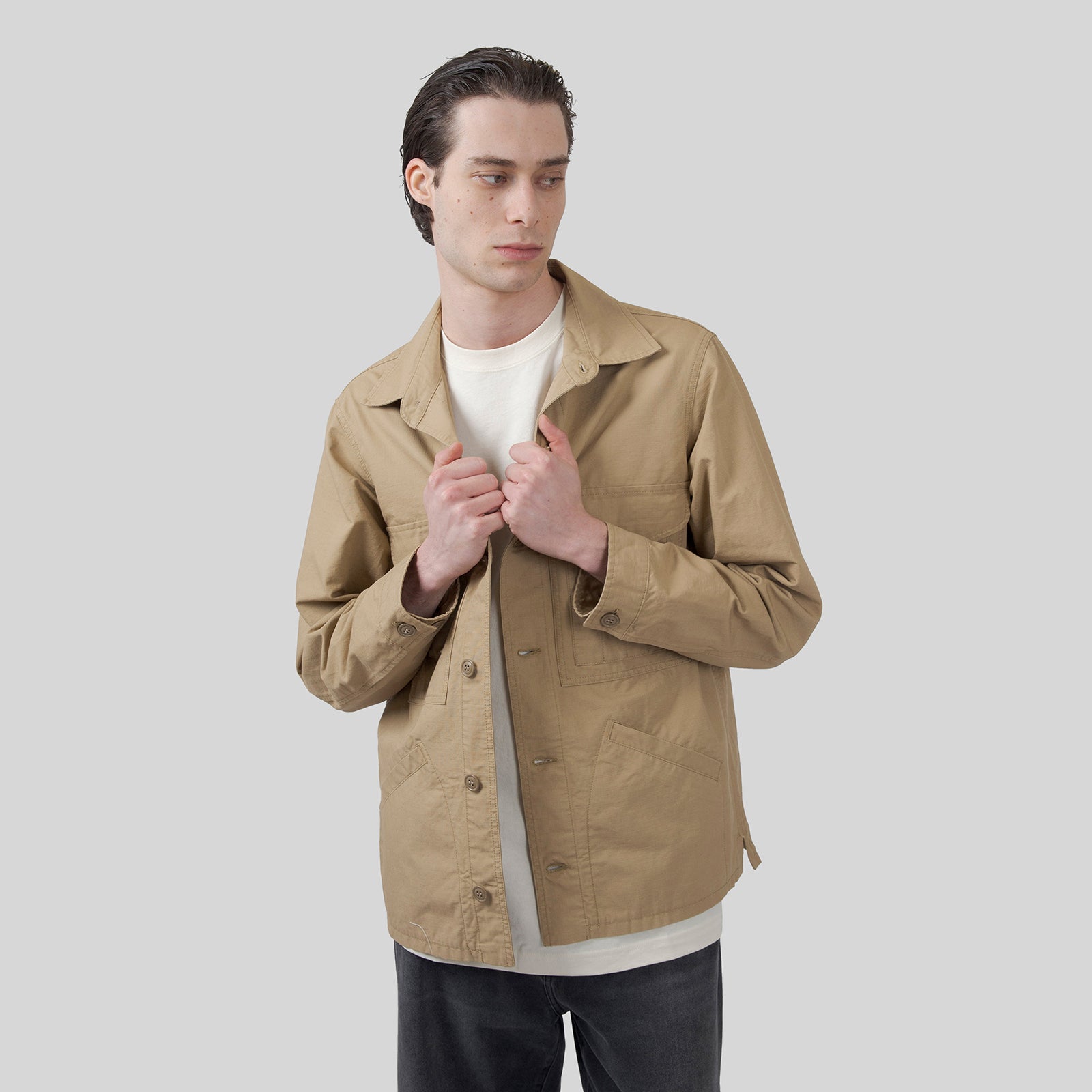 Manifattura Ceccarelli Original Cruiser Jacket Cammello Uomo - 7