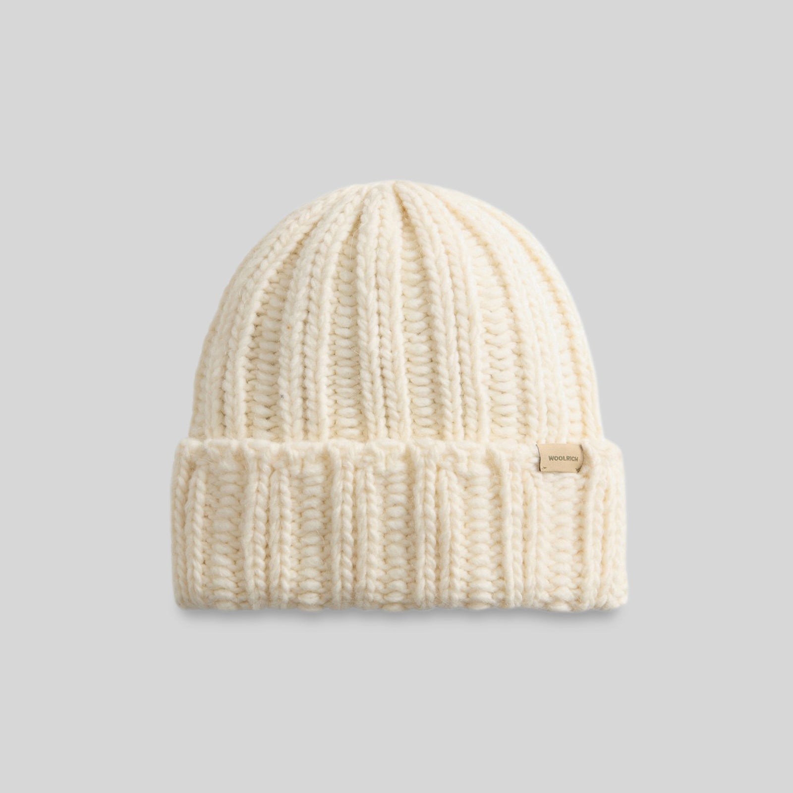 Woolrich Chunky Beanie Crema Donna - 4
