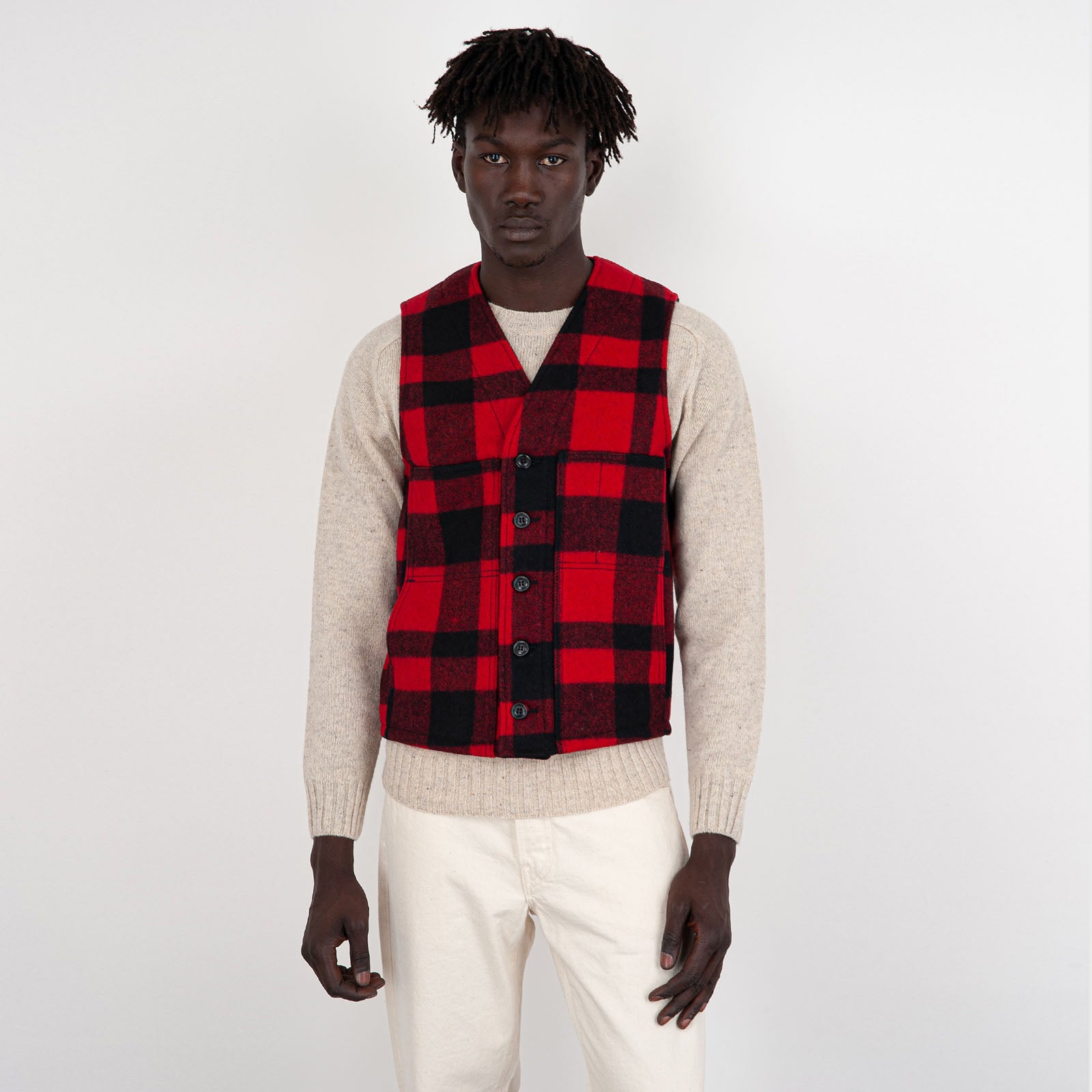 Mackinaw Wool Cruiser Vest - 6