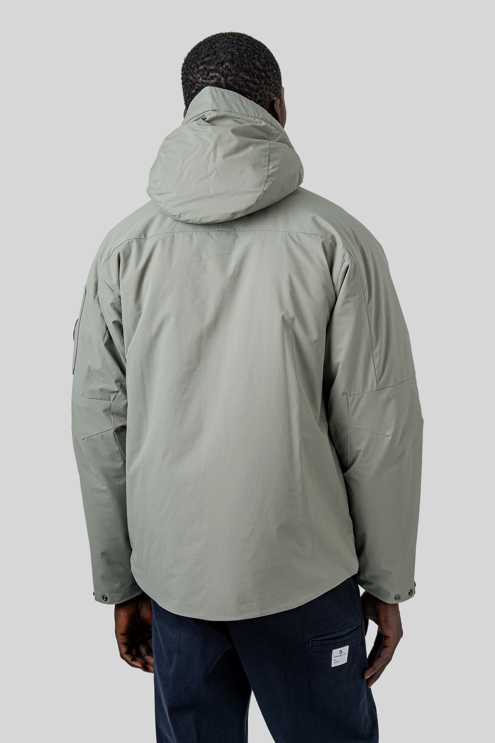 C.p. Company Pro-tek Primaloft® Silver Hooded Lens Jacket Verde Salvia Uomo - 5