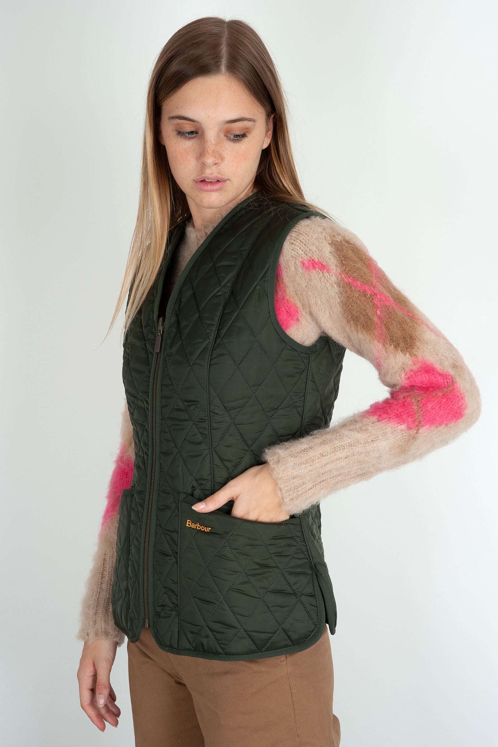 Betty Quilted Liner Vest - 5