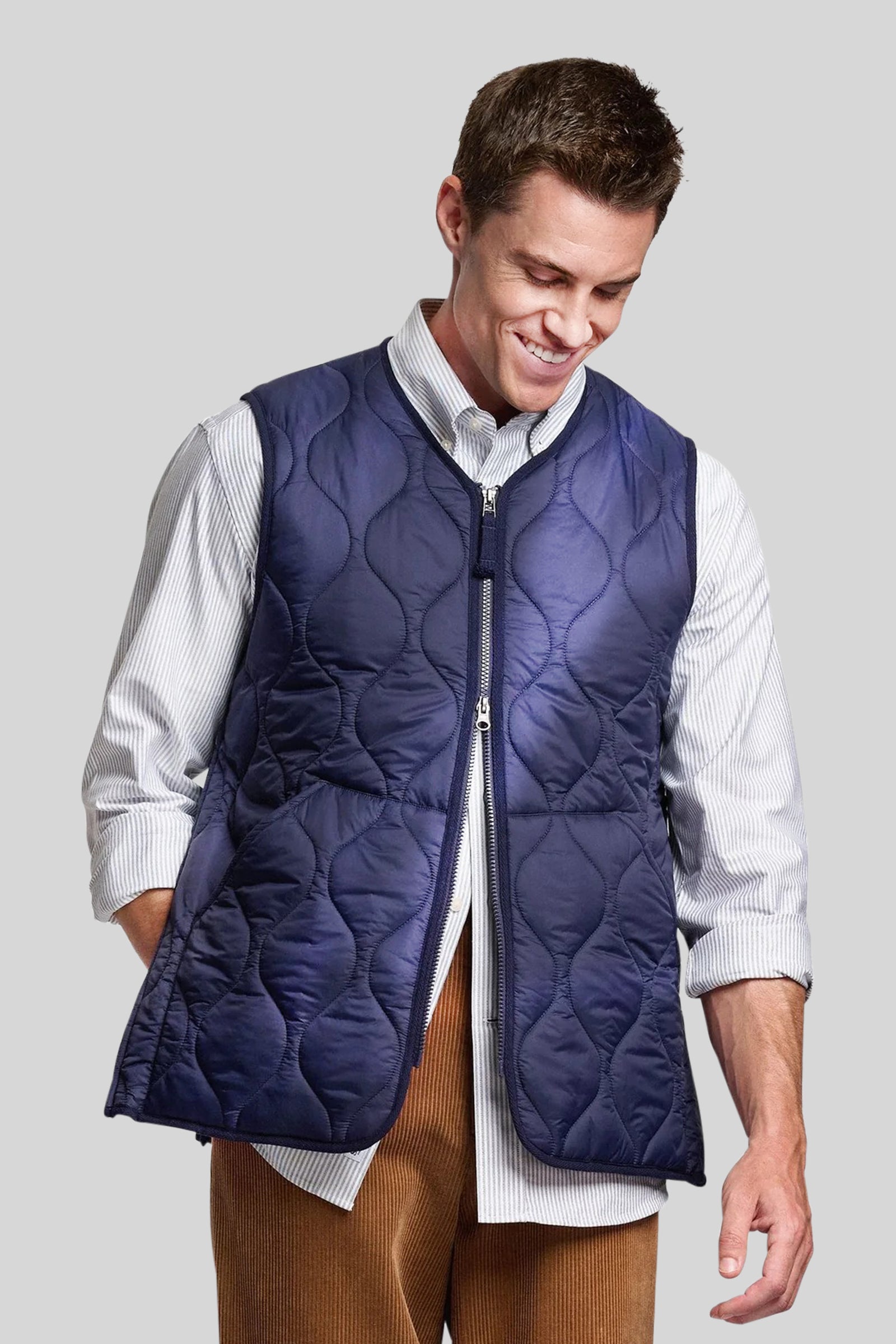 Sebago Gilet Plymouth Blu Uomo - 1