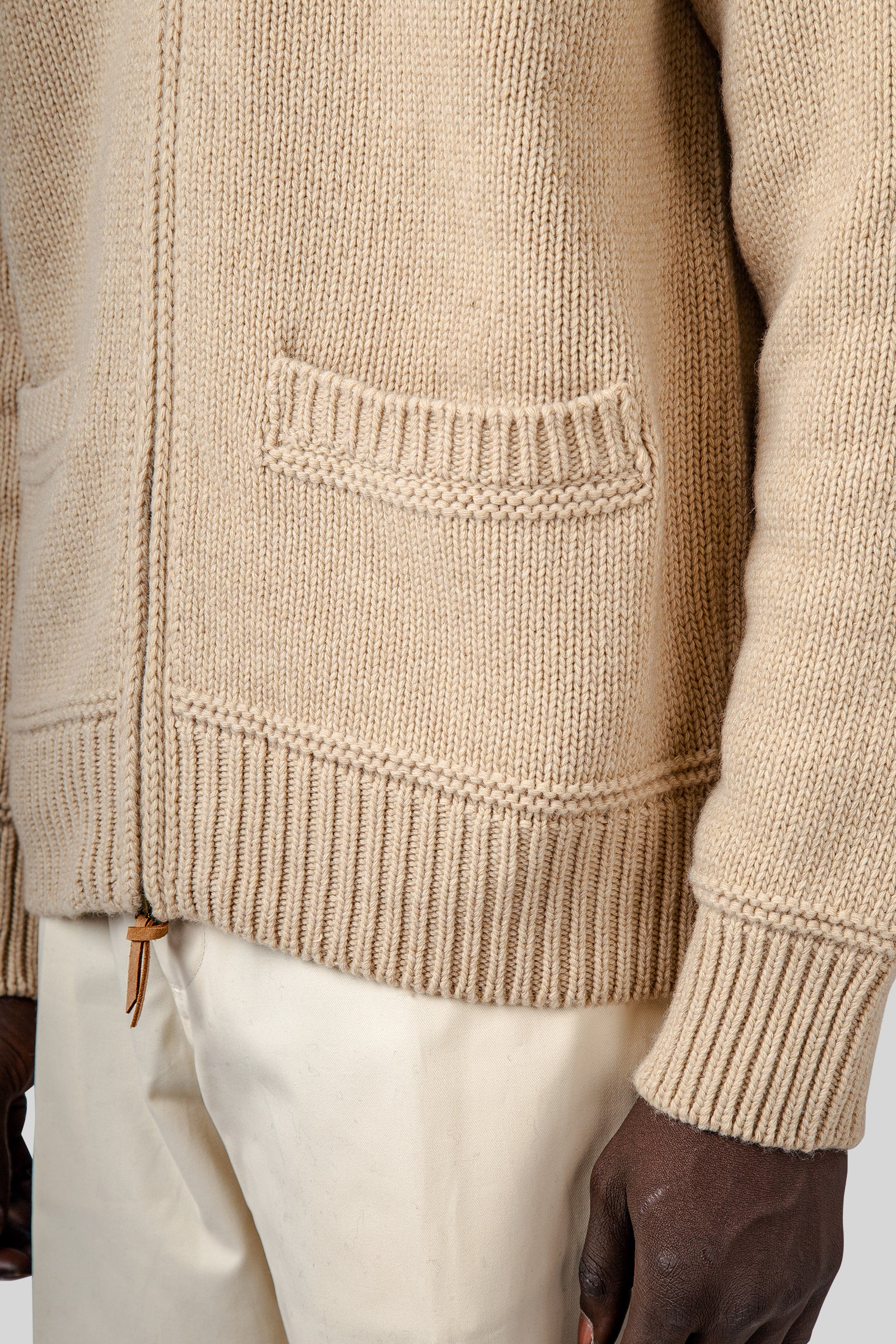 Sebago Bomber Dimillos Beige Uomo - 7