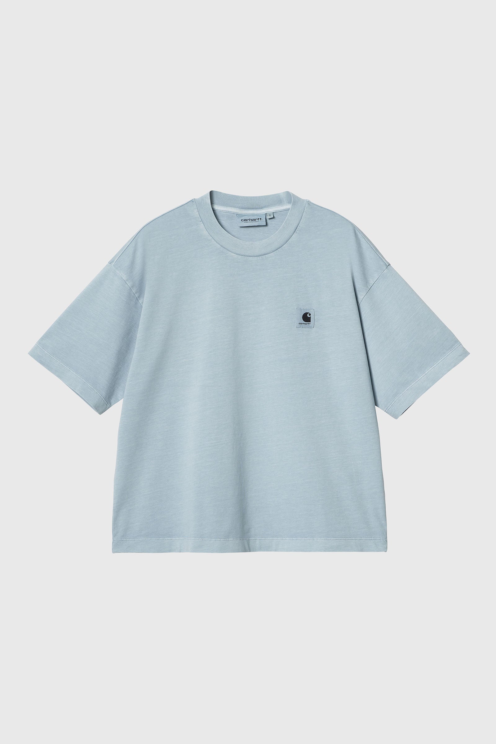 Carhartt Wip T-shirt W' S/s Nelson Celeste Donna - 4