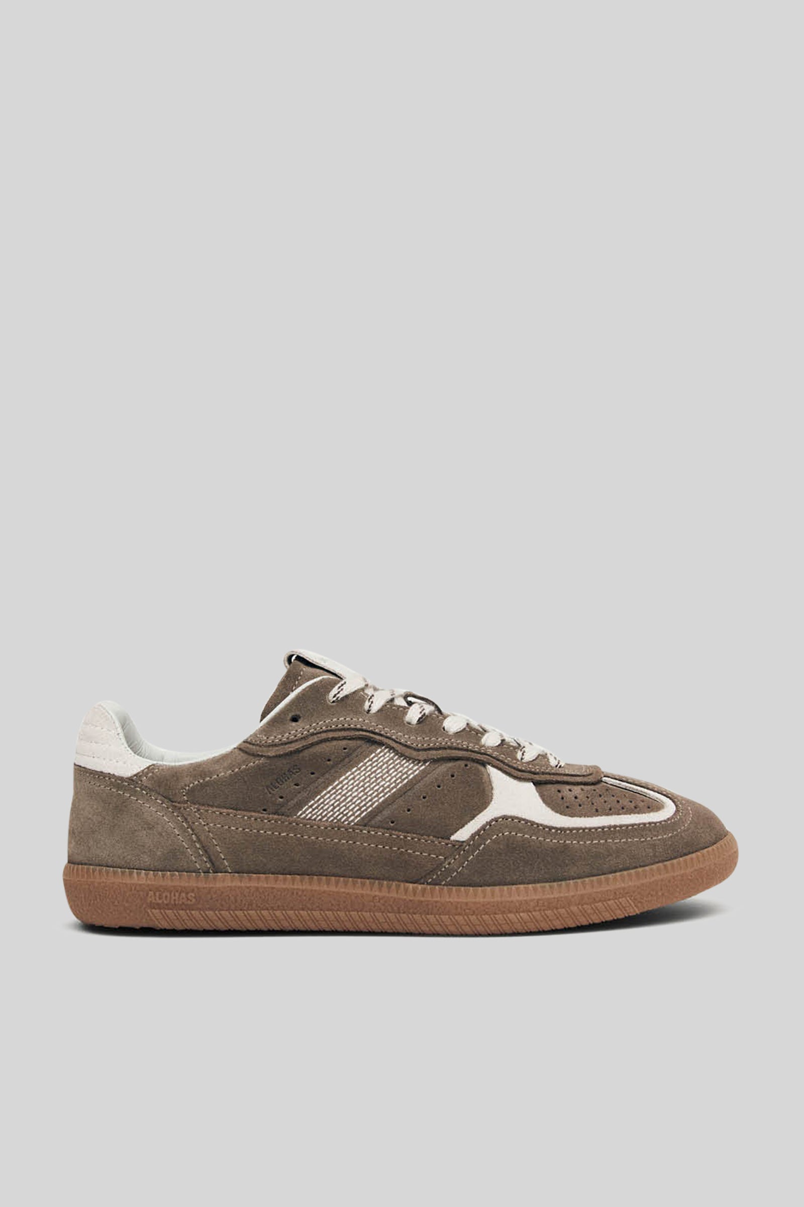 Alohas Sneaker Tb.490 Rife In Pelle Taupe Donna - 1