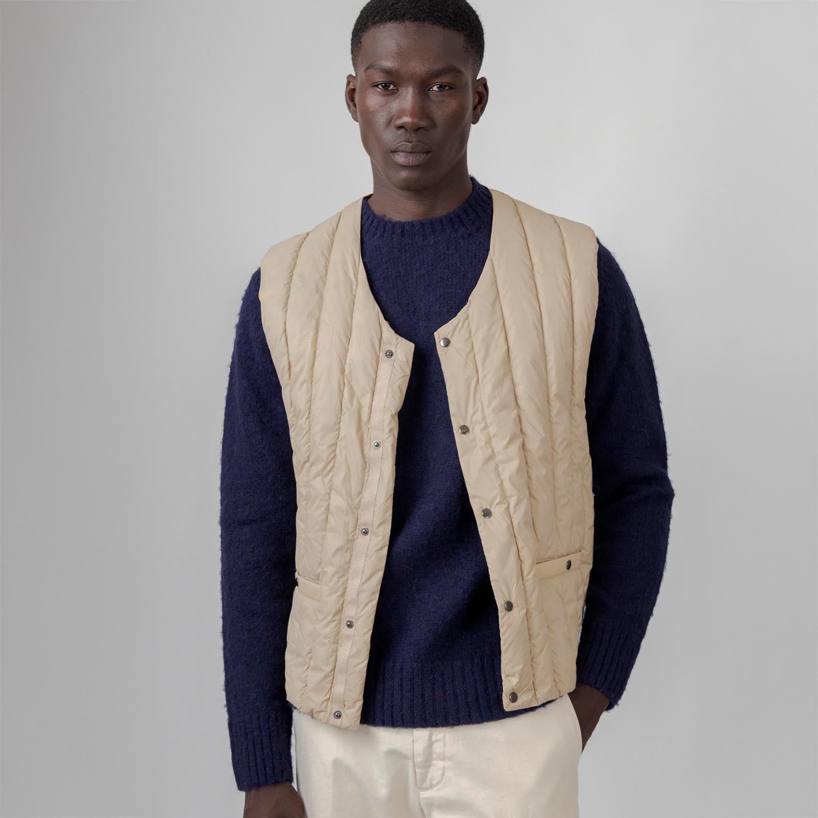 Fortela Gilet Birdie Beige Uomo - 7