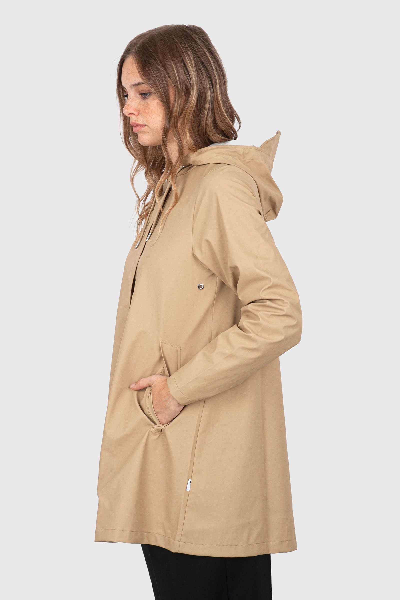 Rains A-line Wjacket Sabbia Donna - 3