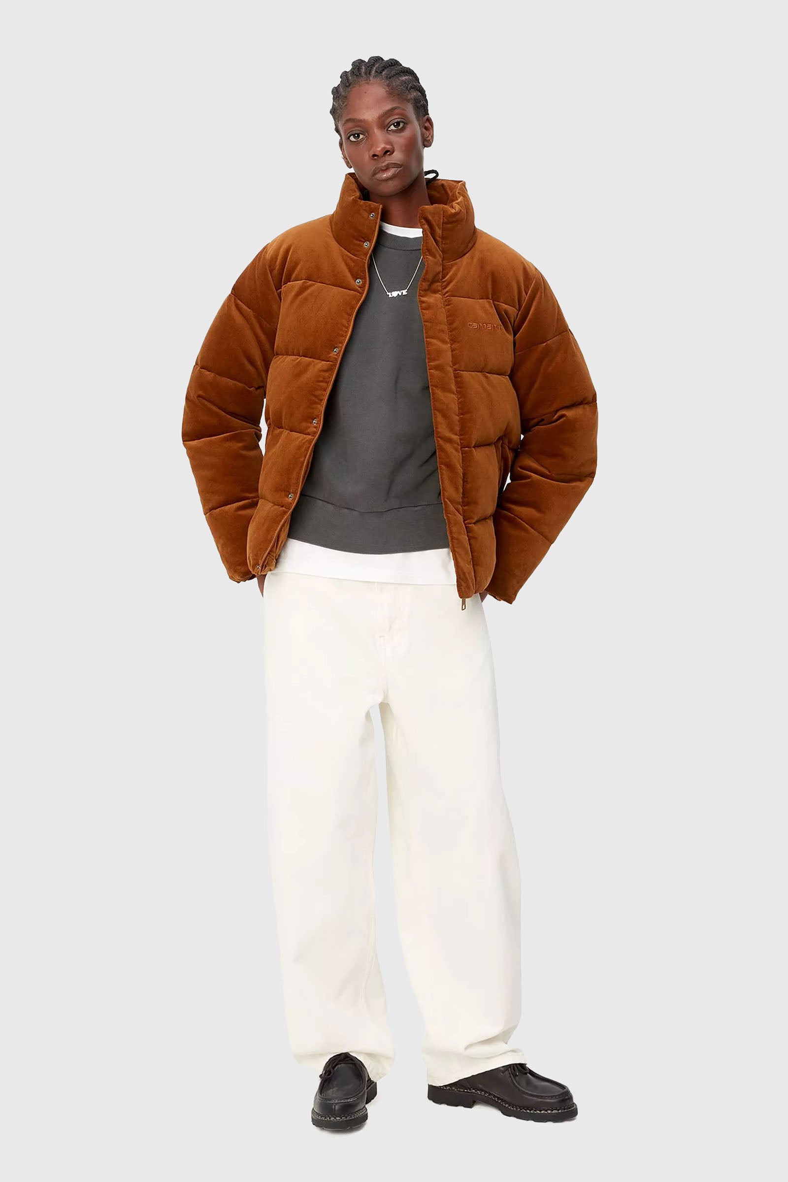 Carhartt Wip W' Brandon Pant Bianco Donna - 2