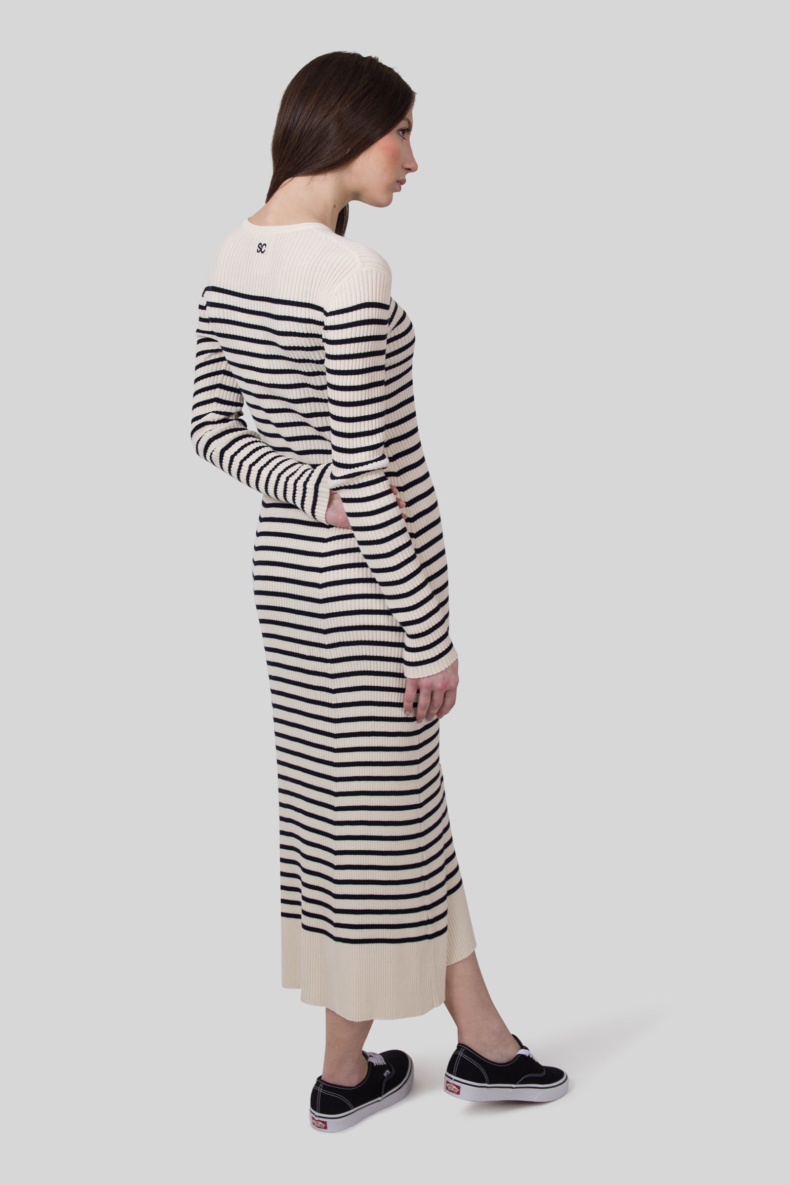 Semicouture Abito Belinda Beige/blu Donna - 6