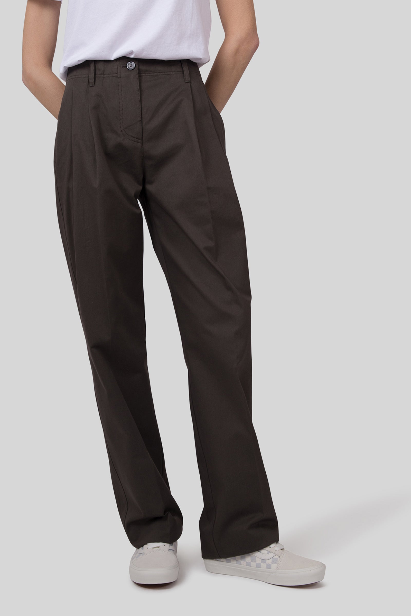 Semicouture Pantalone Sofia Verde Militare Donna - 1