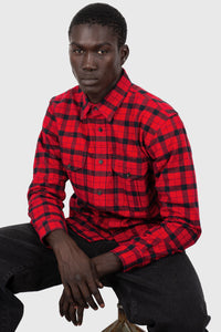 Filson Camicia Alaskan Guide Nero/rosso Uomo filson