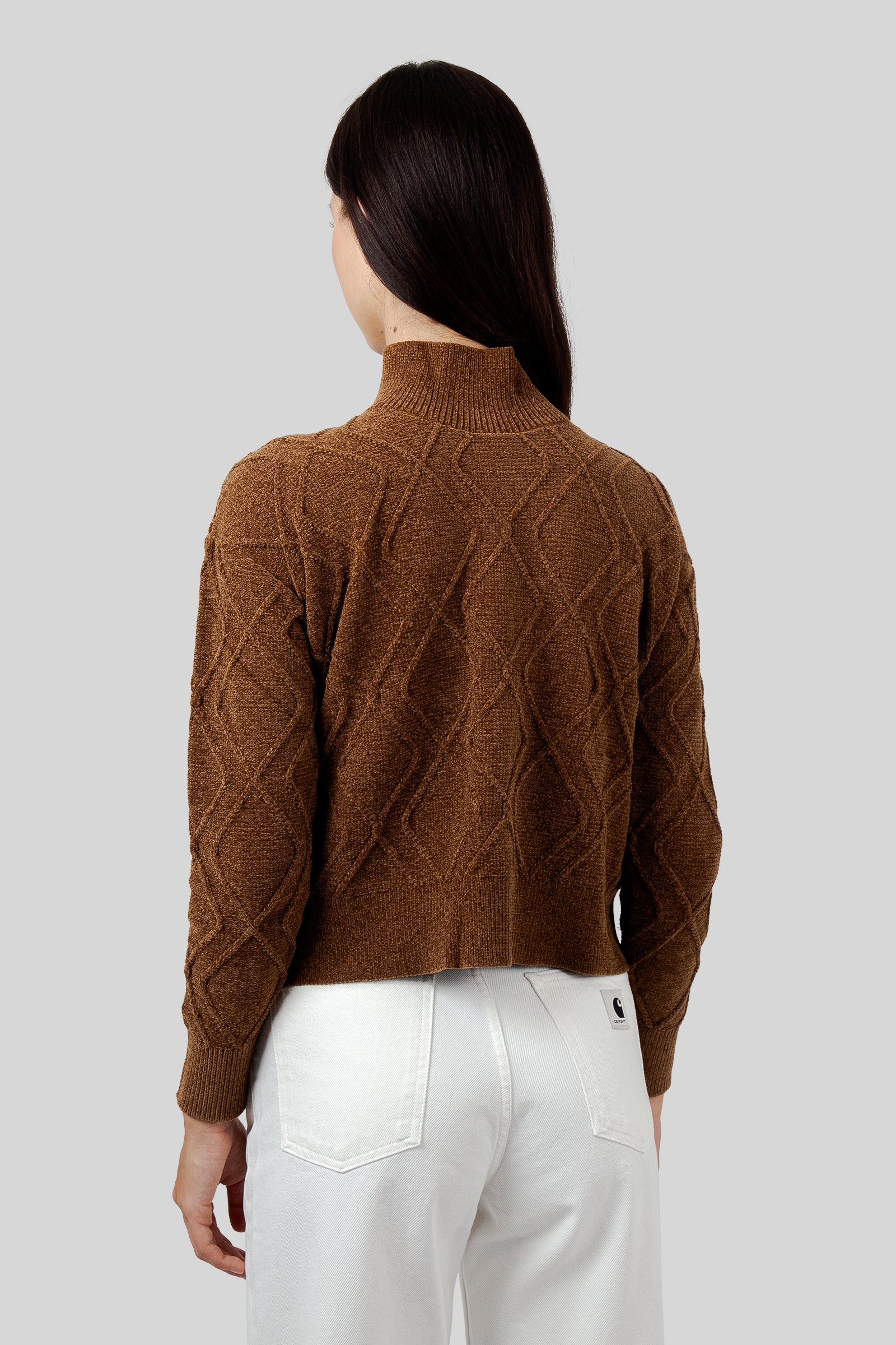 Rrd Velvet Fish Wolf Wom Knit Sughero Donna - 3