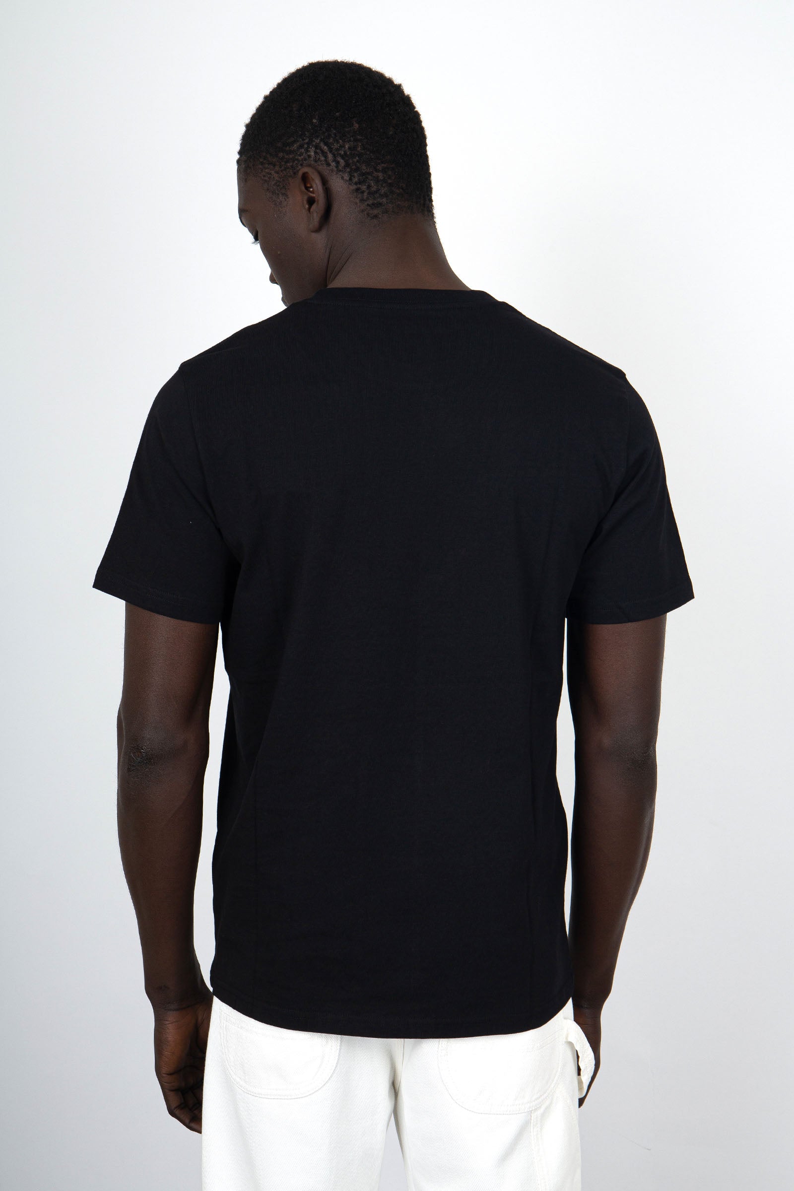 Carhartt WIP Short Sleeve Pocket Cotton T-Shirt Black - 4