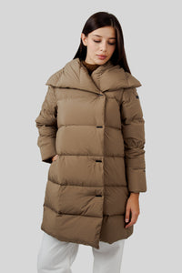 Rrd Puffy Tubic 14 Asi Wom Jkt Taupe Donna rrd
