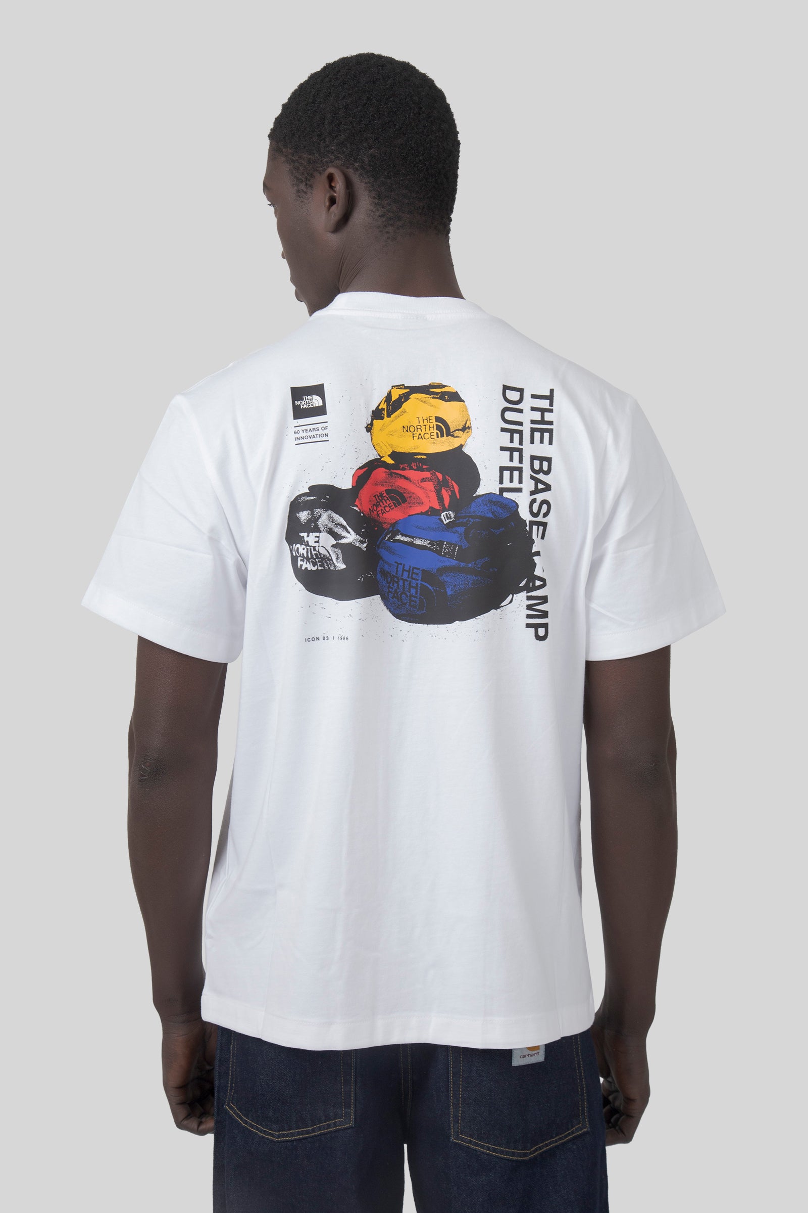 The North Face T-shirt Bcd Celebration Relaxed Bianco Uomo - 5