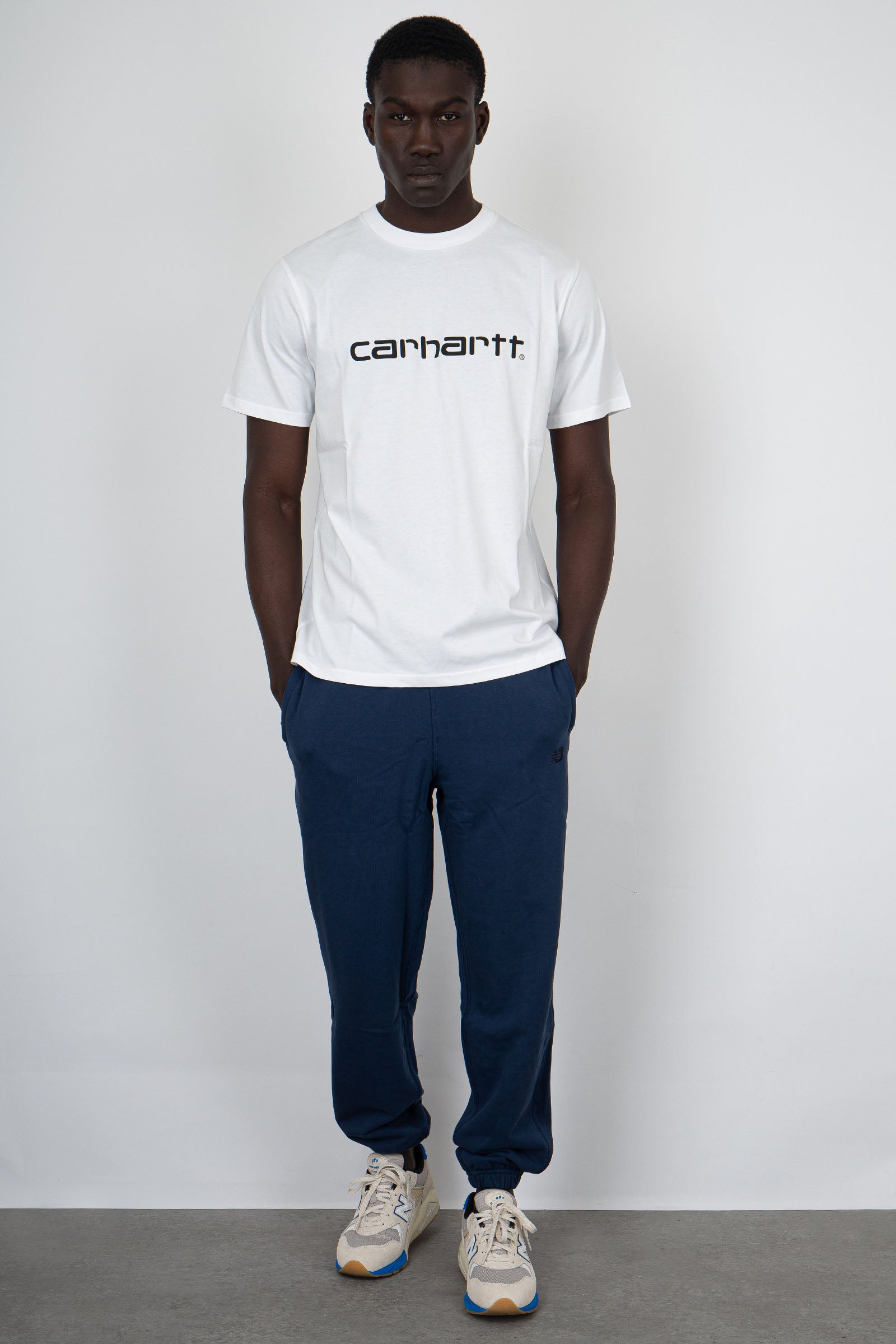 Carhartt WIP T-Shirt Short Sleeve Script Cotton White - 5