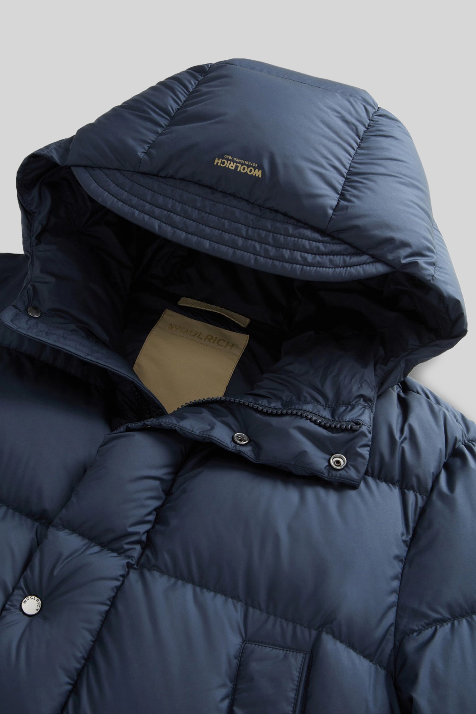 Woolrich Cloud Davis Parka Blu Uomo - 4
