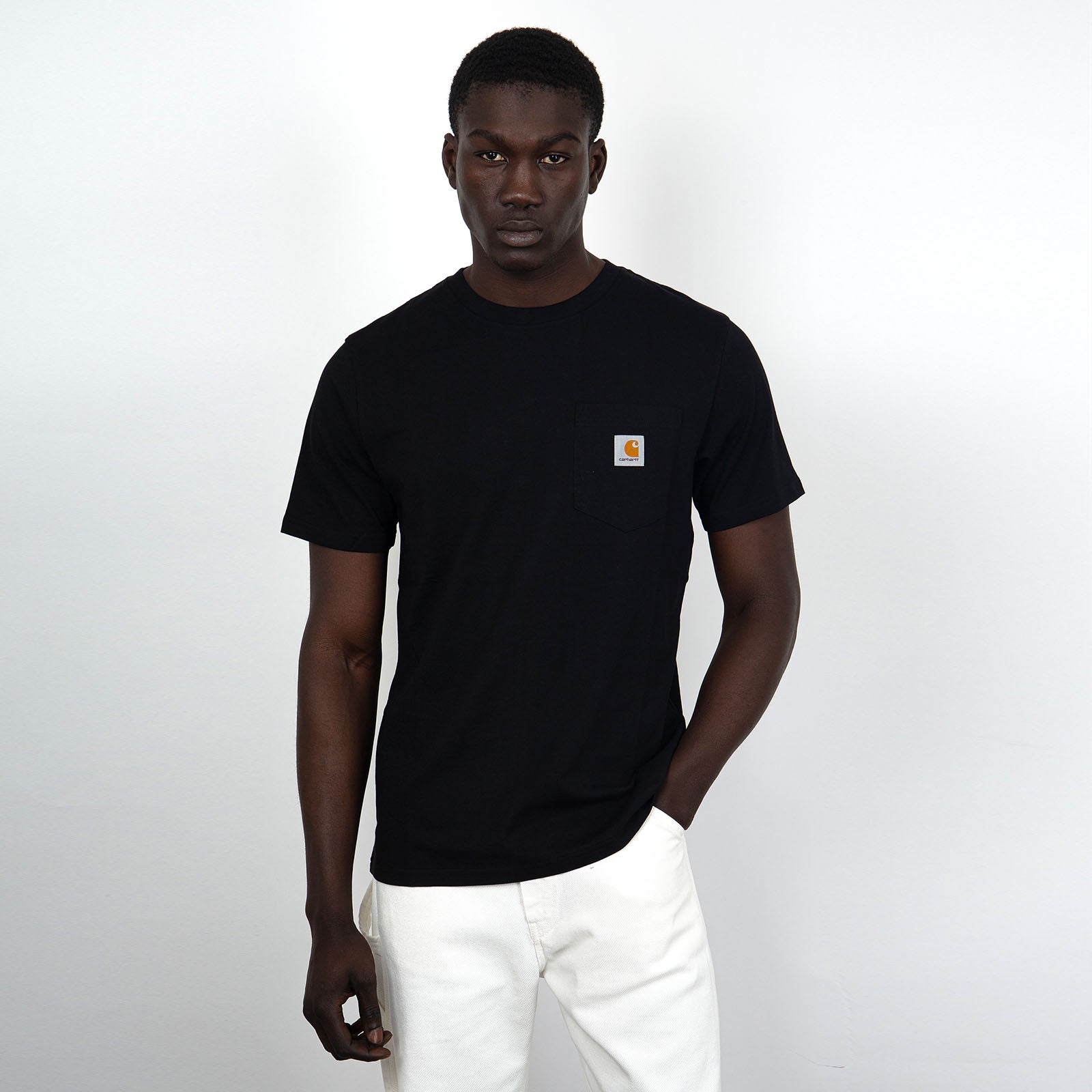 Carhartt Wip Short Sleeve Pocket T-shirt Nero Uomo - 6