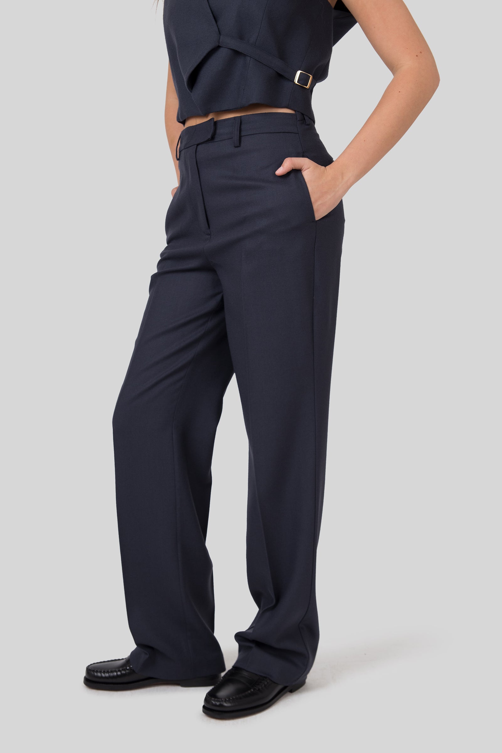 Semicouture Pantalone Agaria Antracite Donna - 1