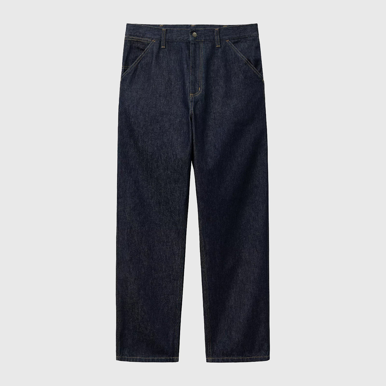 Carhartt Wip Single Knee Pant Blu Scuro Uomo - 3