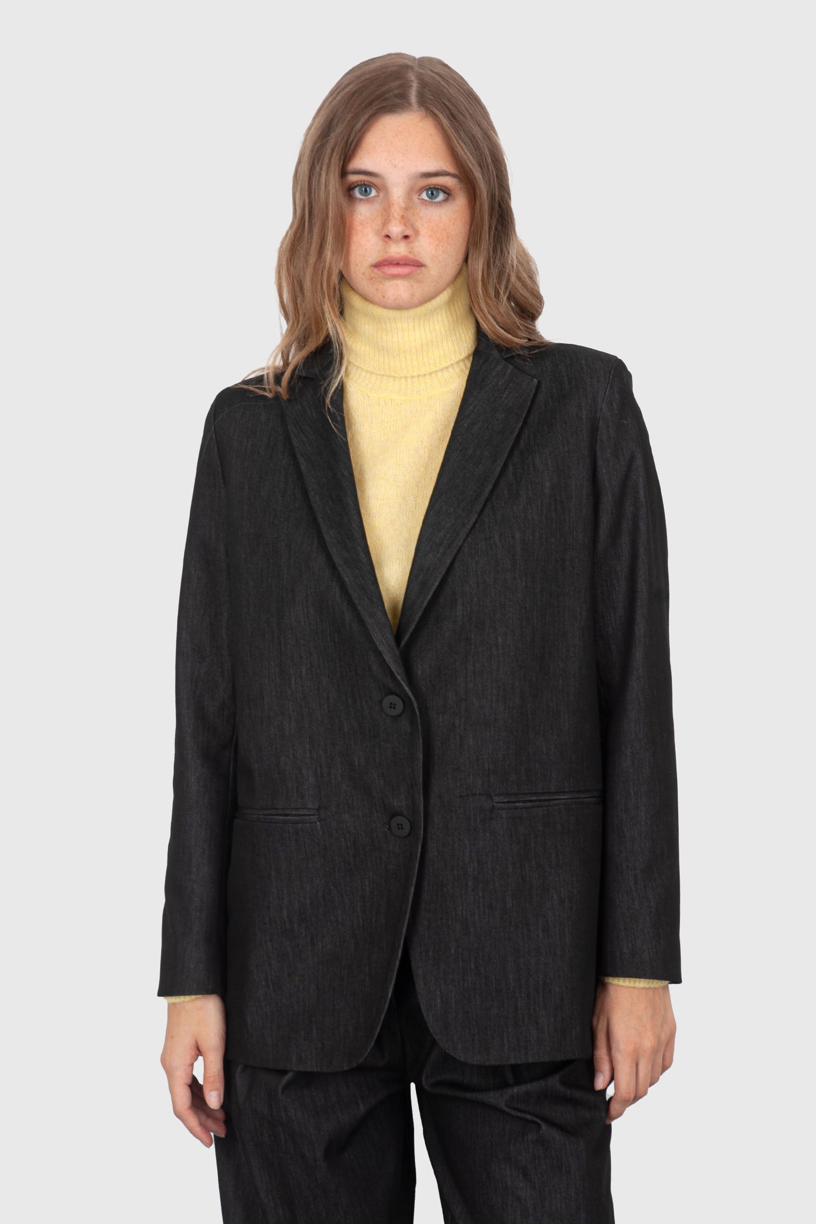 Rrd Marina Boyfriend Wom Blazer Nero Donna - 2