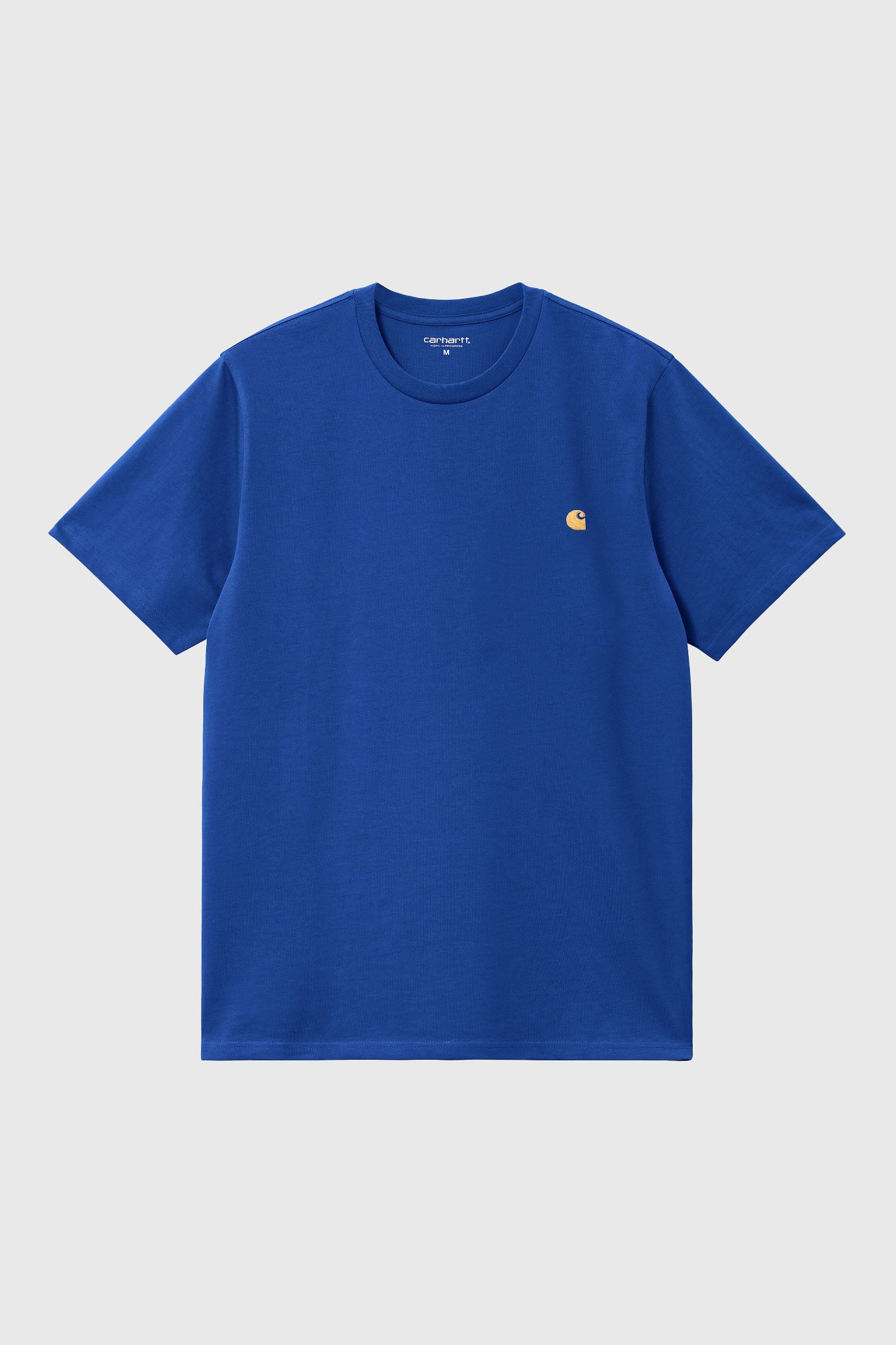Carhartt WIP T-Shirt S/S Chase Cotton Royal - 1