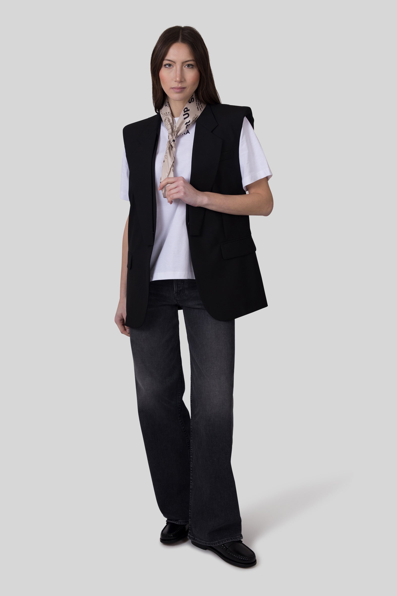 Erika Cavallini Gilet Ivo Nero Donna - 7