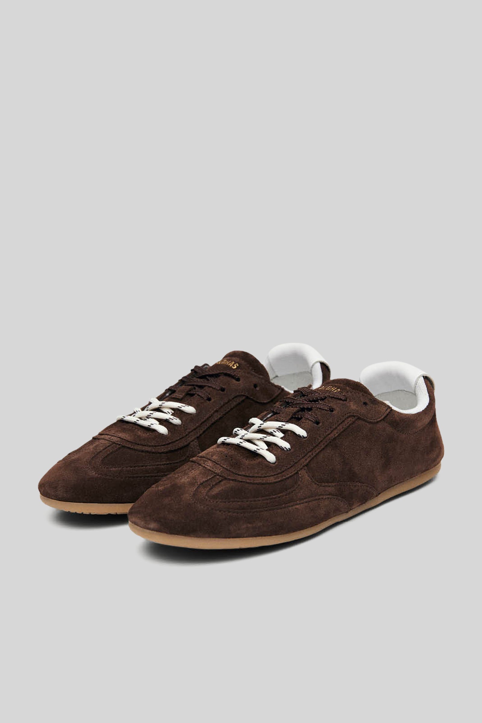 Tb.24 Suede Chocolate Brown Leather Sneaker - 3