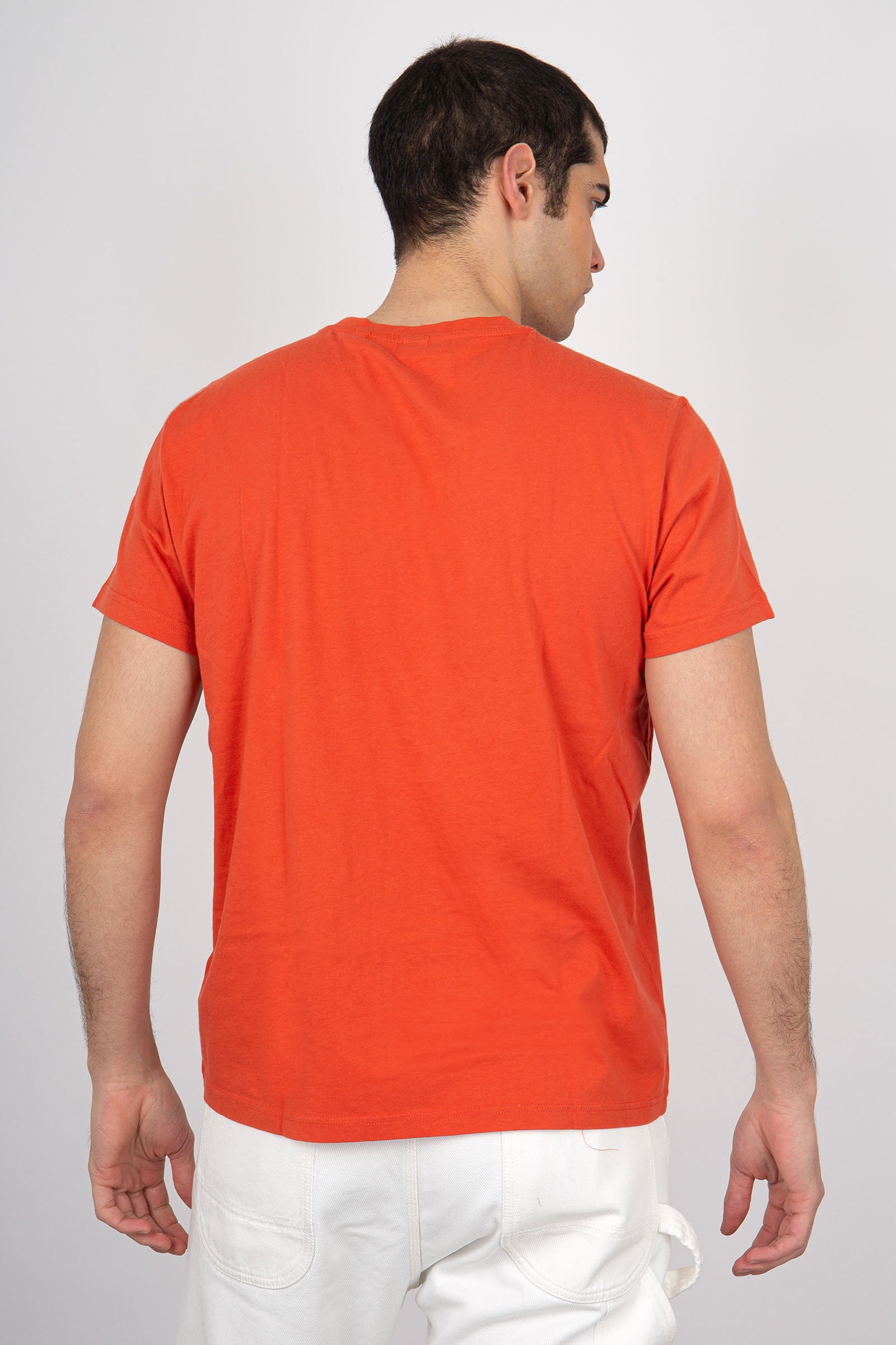 Aspesi T-Shirt Silence Cotton Coral - 4
