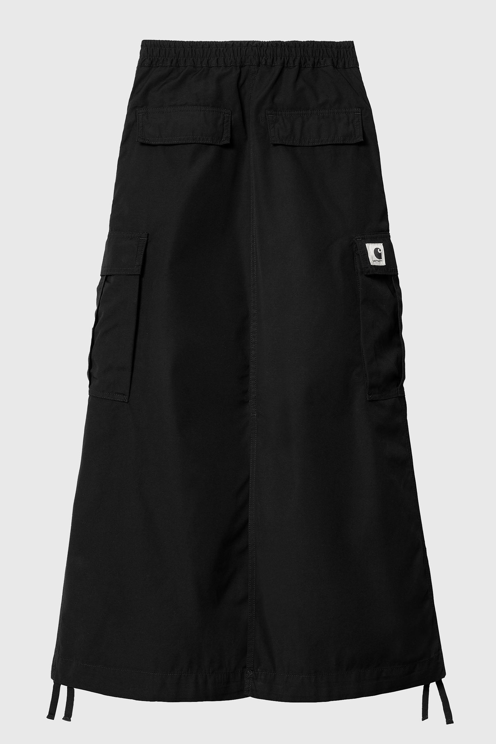 Carhartt Wip W' Cargo Skirt Long Nero Donna - 4