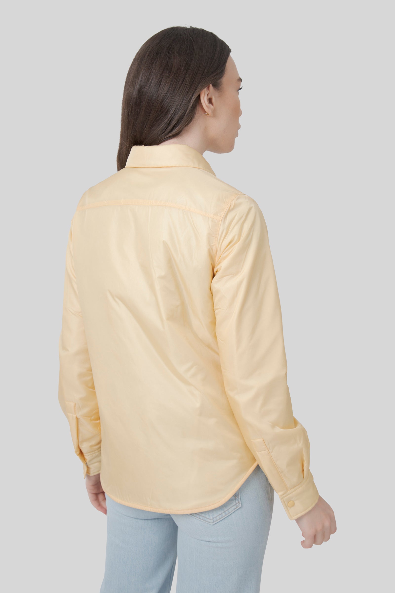 Aspesi Camicia Glue Giallo Donna - 3