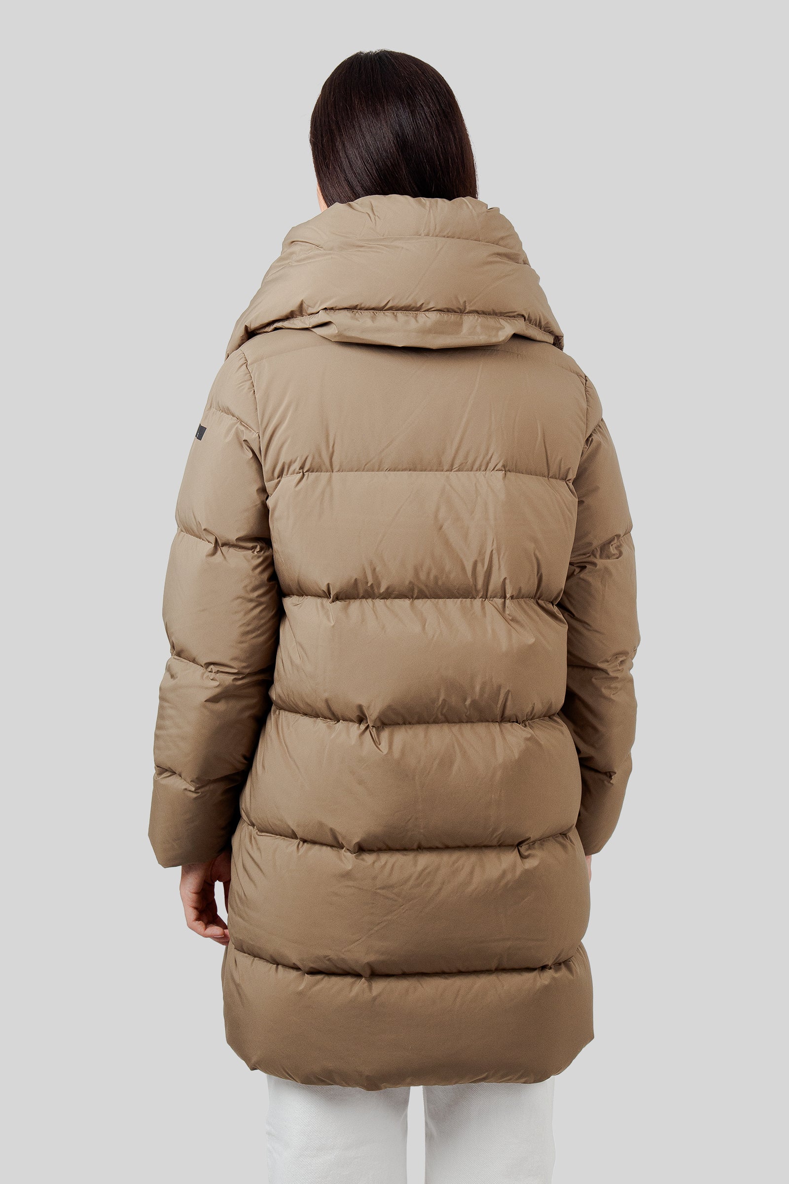 Rrd Puffy Tubic 14 Asi Wom Jkt Taupe Donna - 4