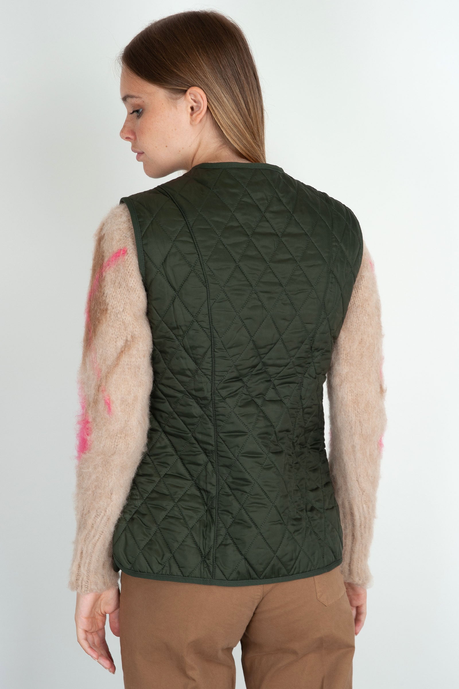 Betty Quilted Liner Vest - 4
