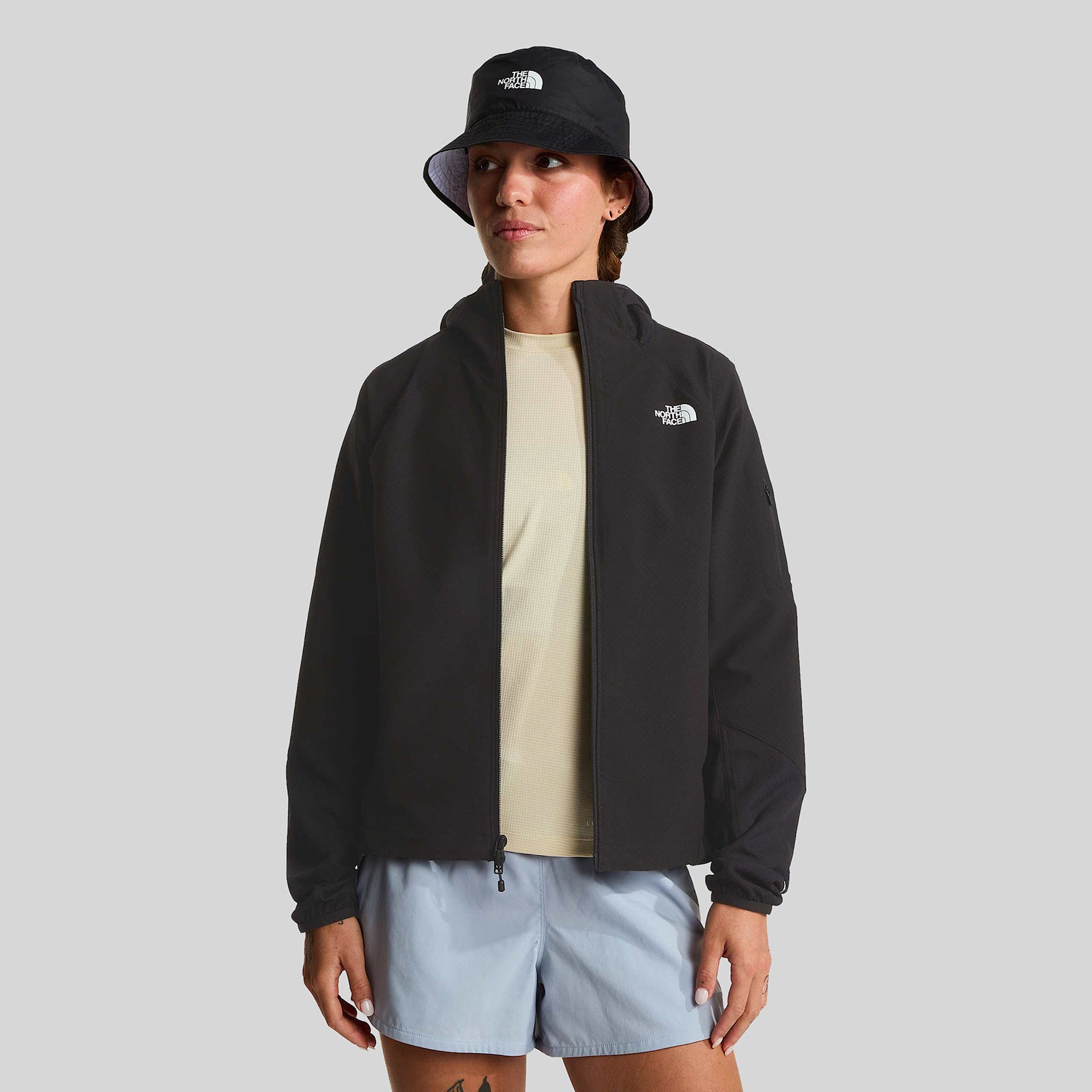The North Face Giacca Hybrid Tek Approach Nero Donna - 8