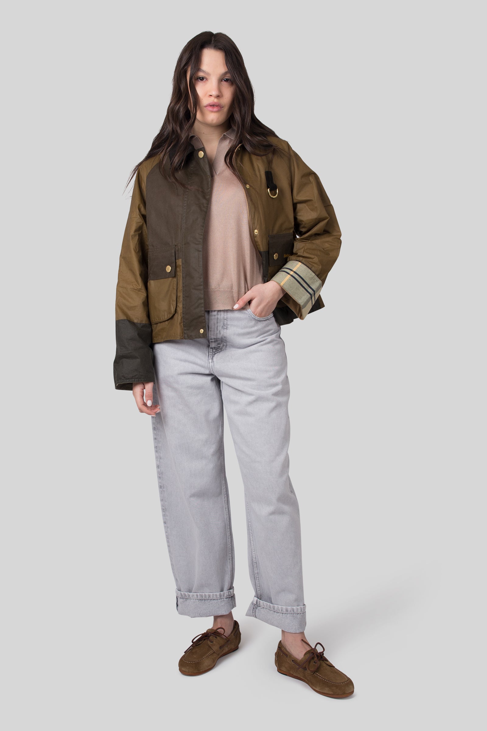 Carhartt Wip W' Brandon Pant Grigio Chiaro Donna - 6