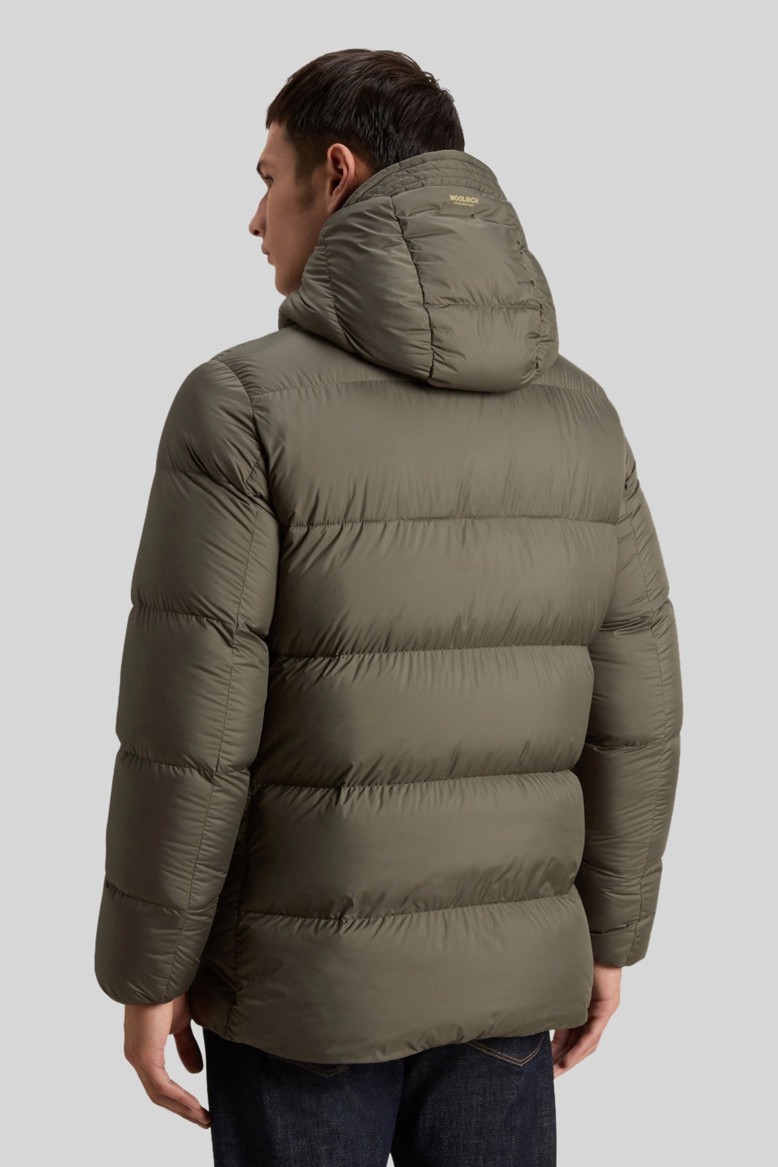 Woolrich Cloud Davis Parka Verde Uomo - 3