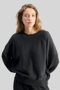 American Vintage Felpa Atubay Antracite Donna american vintage