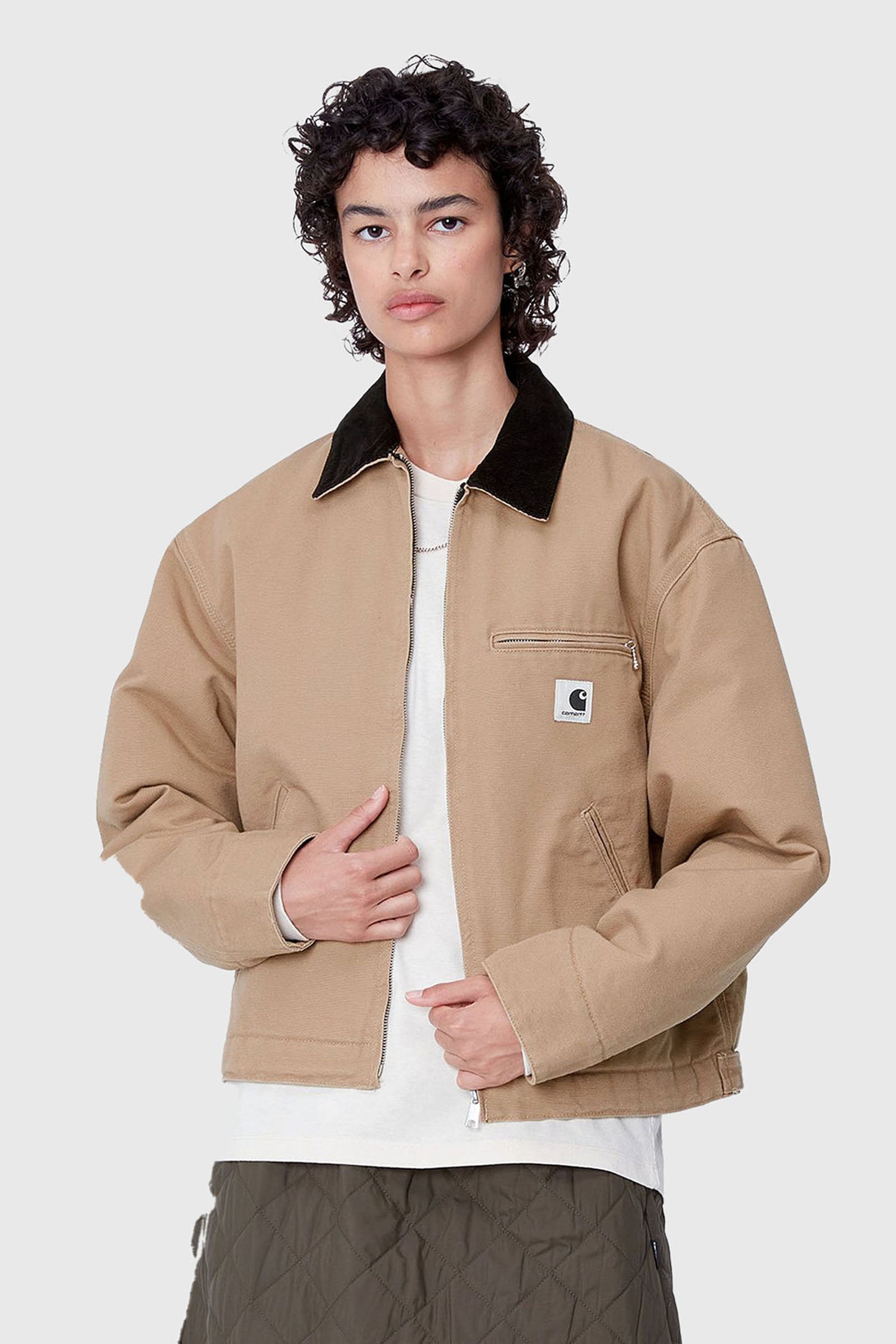 Carhartt Wip W' Og Detroit Jacket Taupe Donna - 4