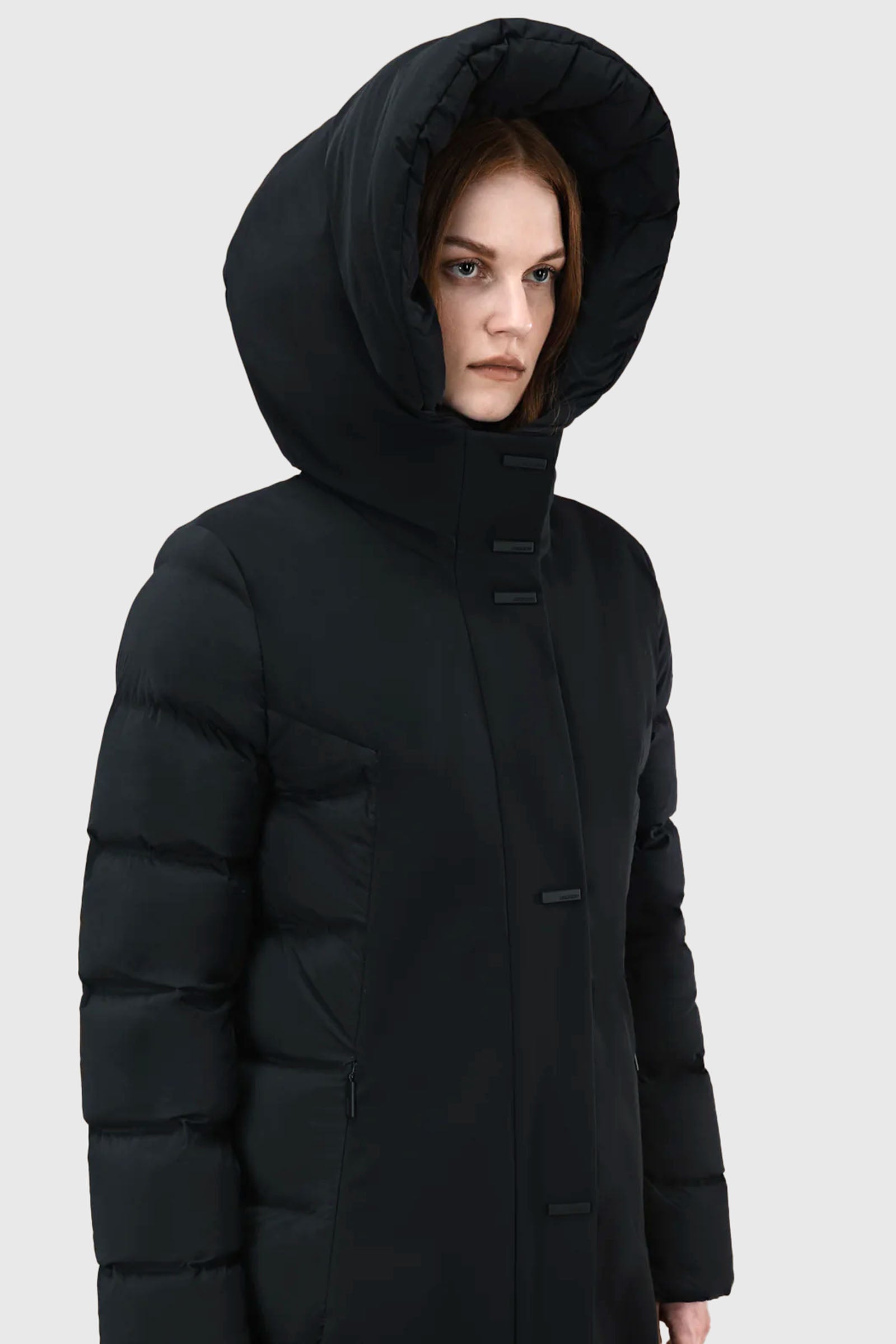 Rrd Winter Hybrid Parka Wom Nero Donna - 1