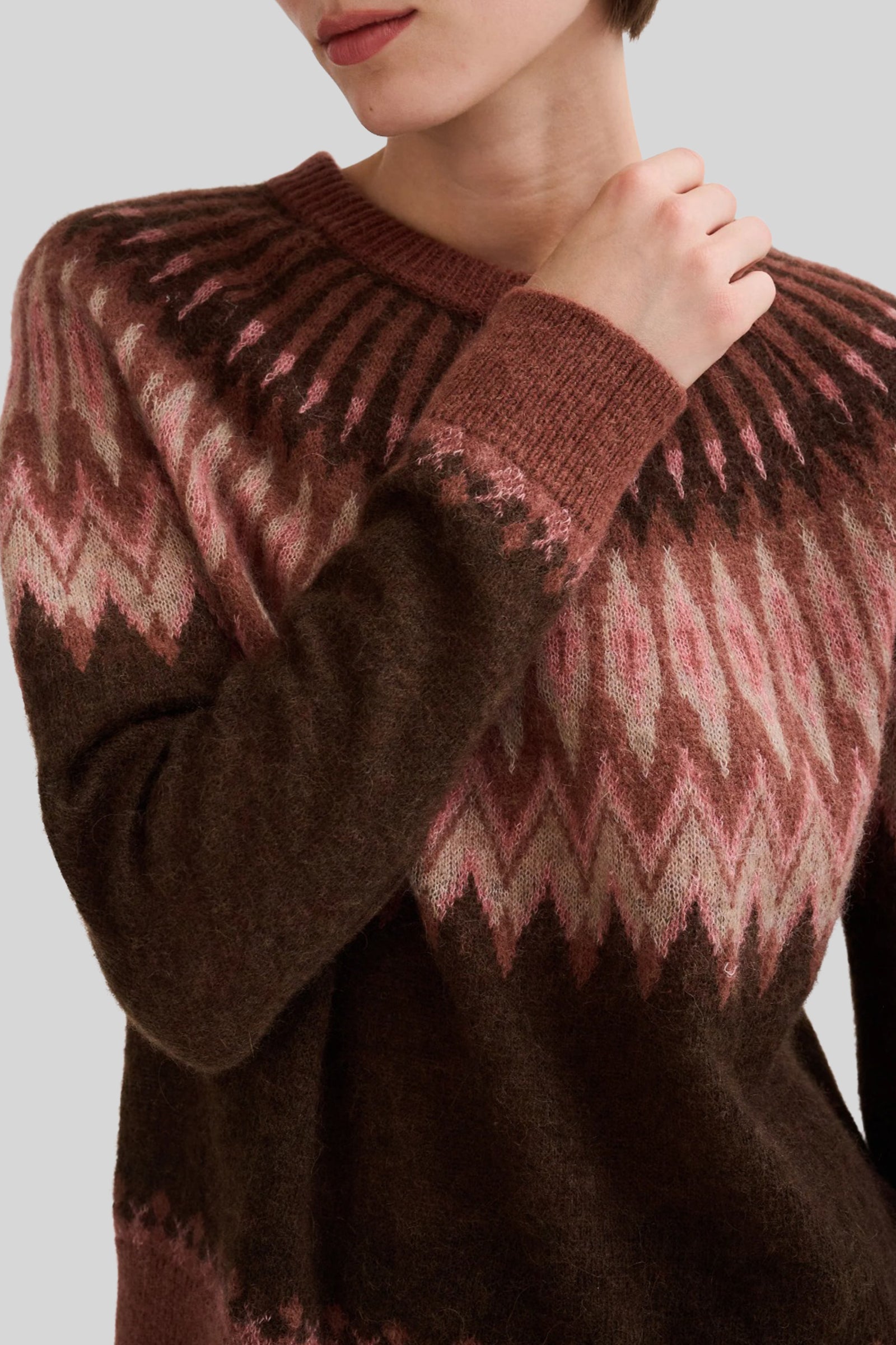 Nordic Jacquard Sweater - 1
