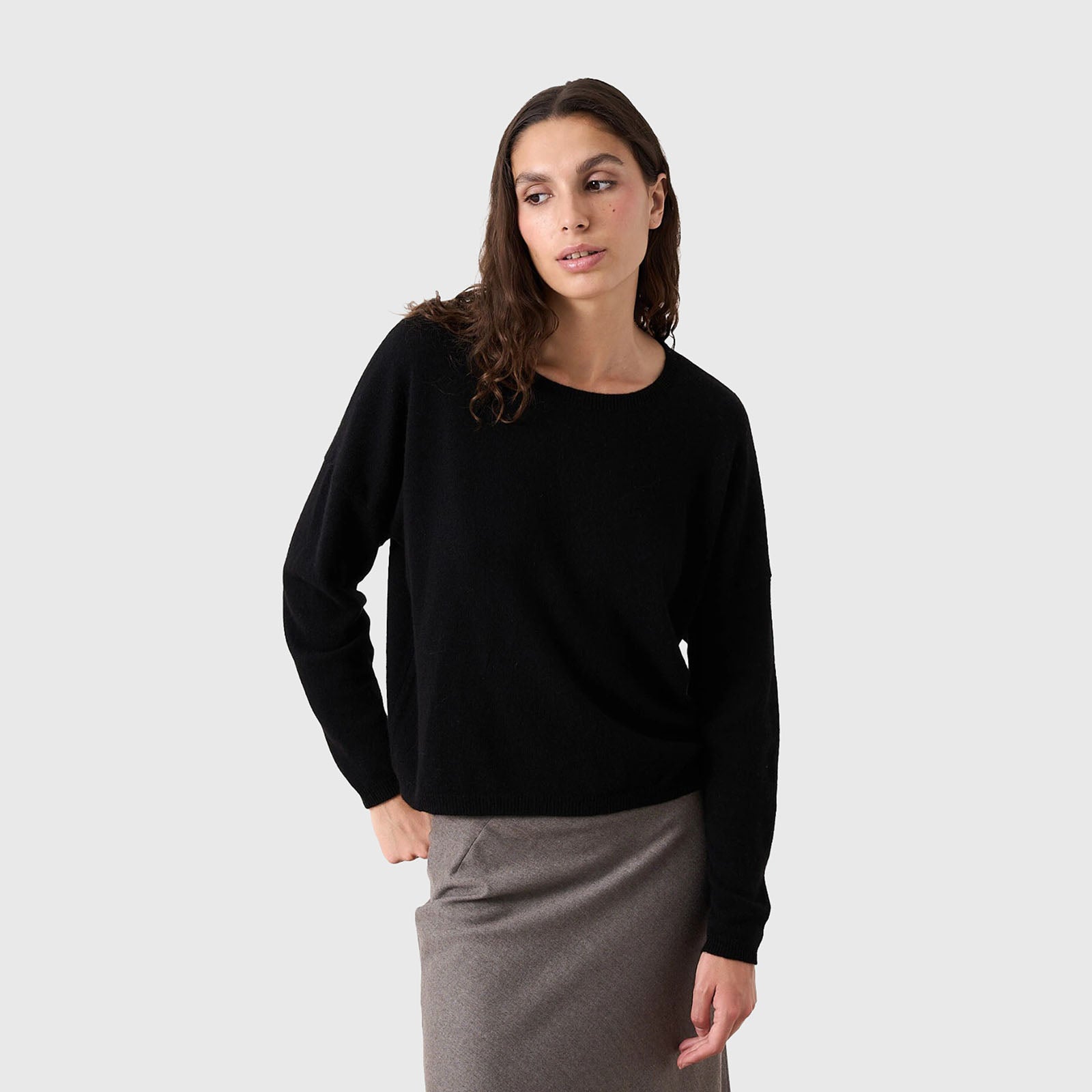 Absolut Cashmere Maglia Kaira Nero Donna - 5