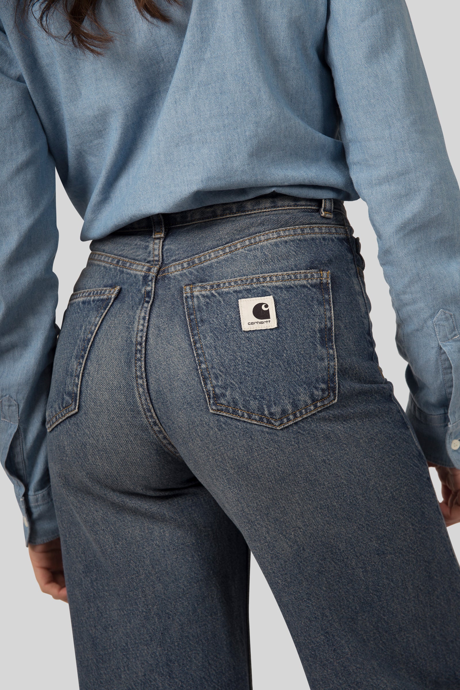 Carhartt Wip W' Jane Pant Blu Medio Donna - 2