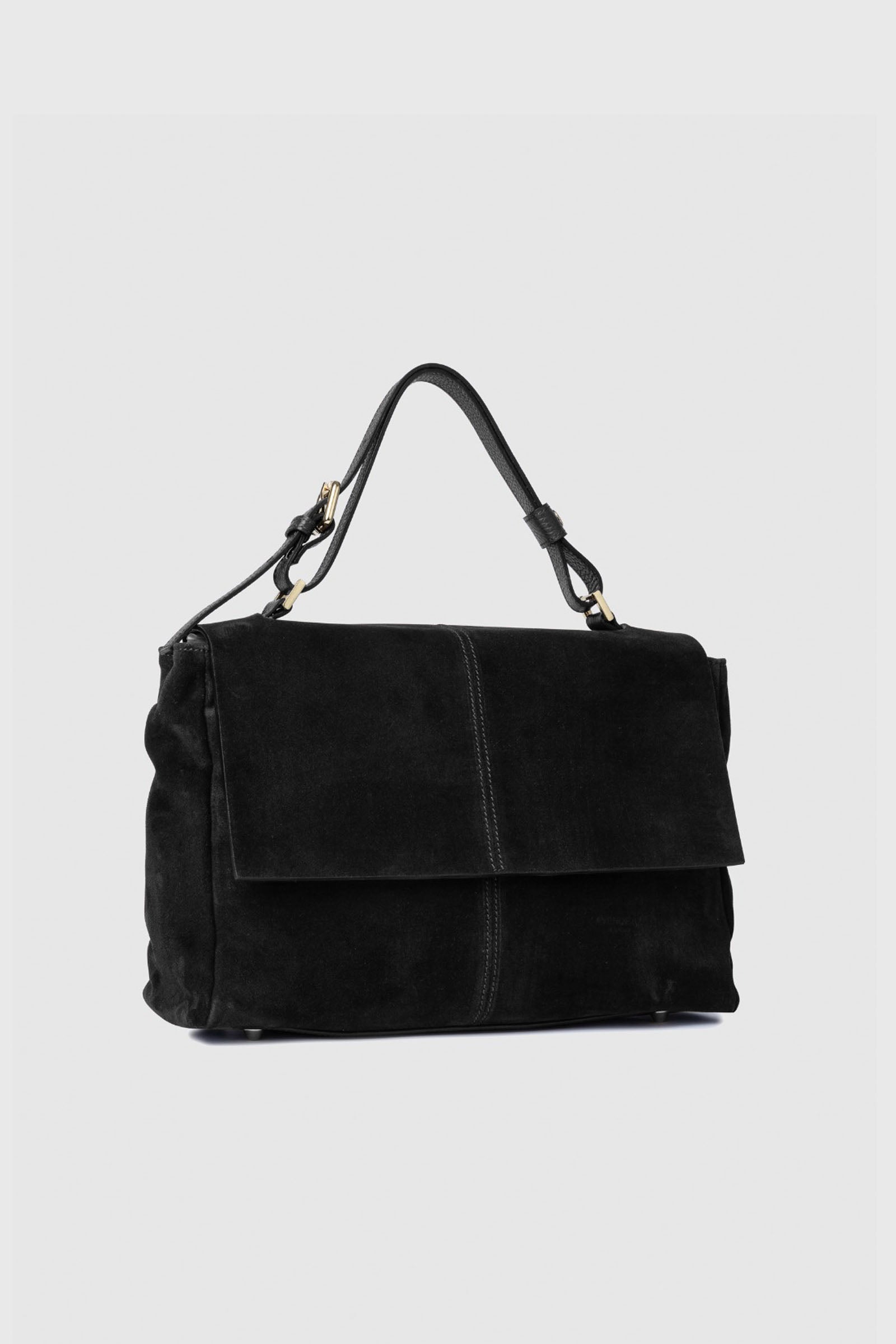 Avenue 67 Borsa Elettra Camoscio Nero Donna - 2