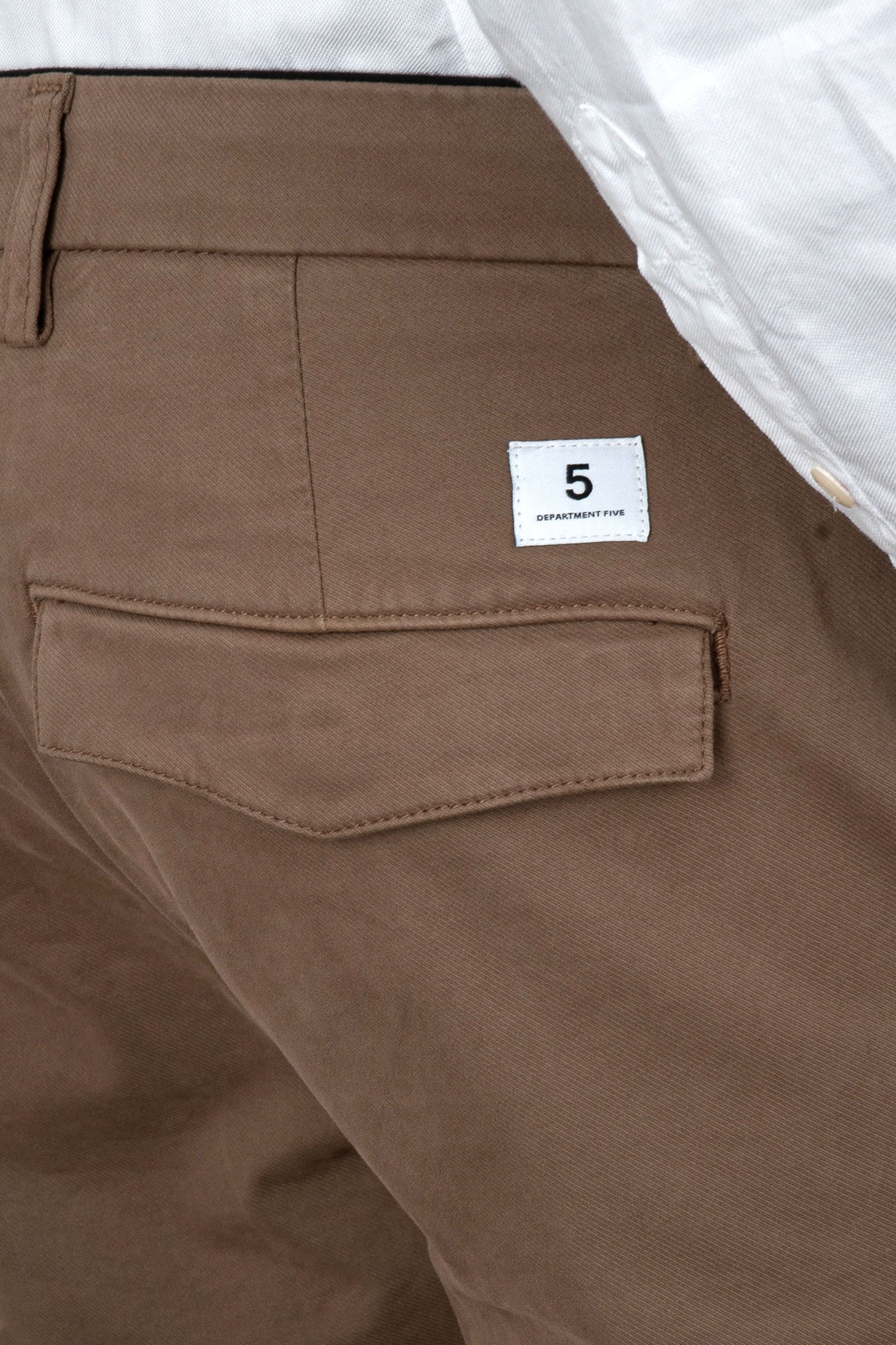 Department Five Pantalone Prince Crop Tortora Uomo - 3