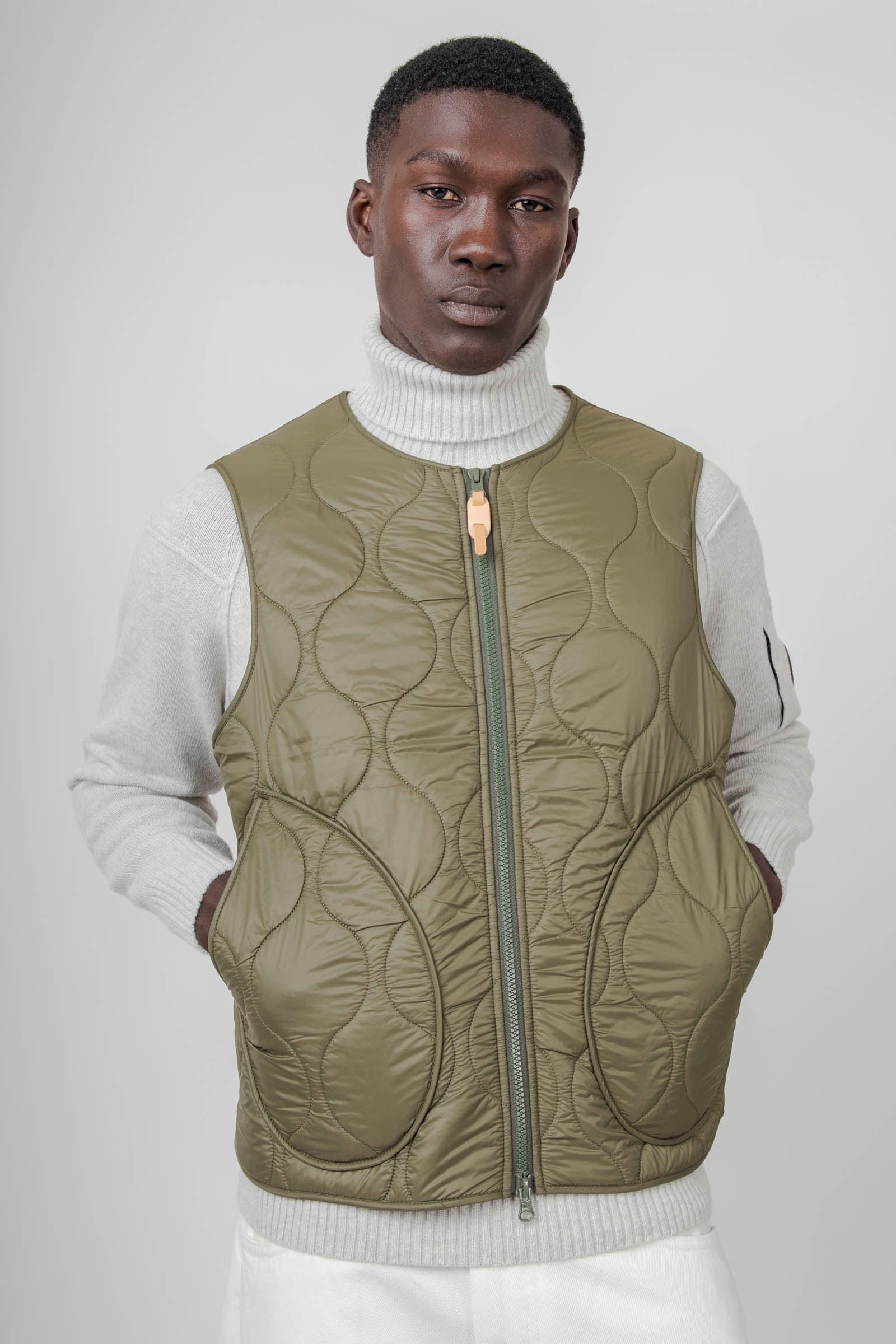 Wool Padded Vest - 6