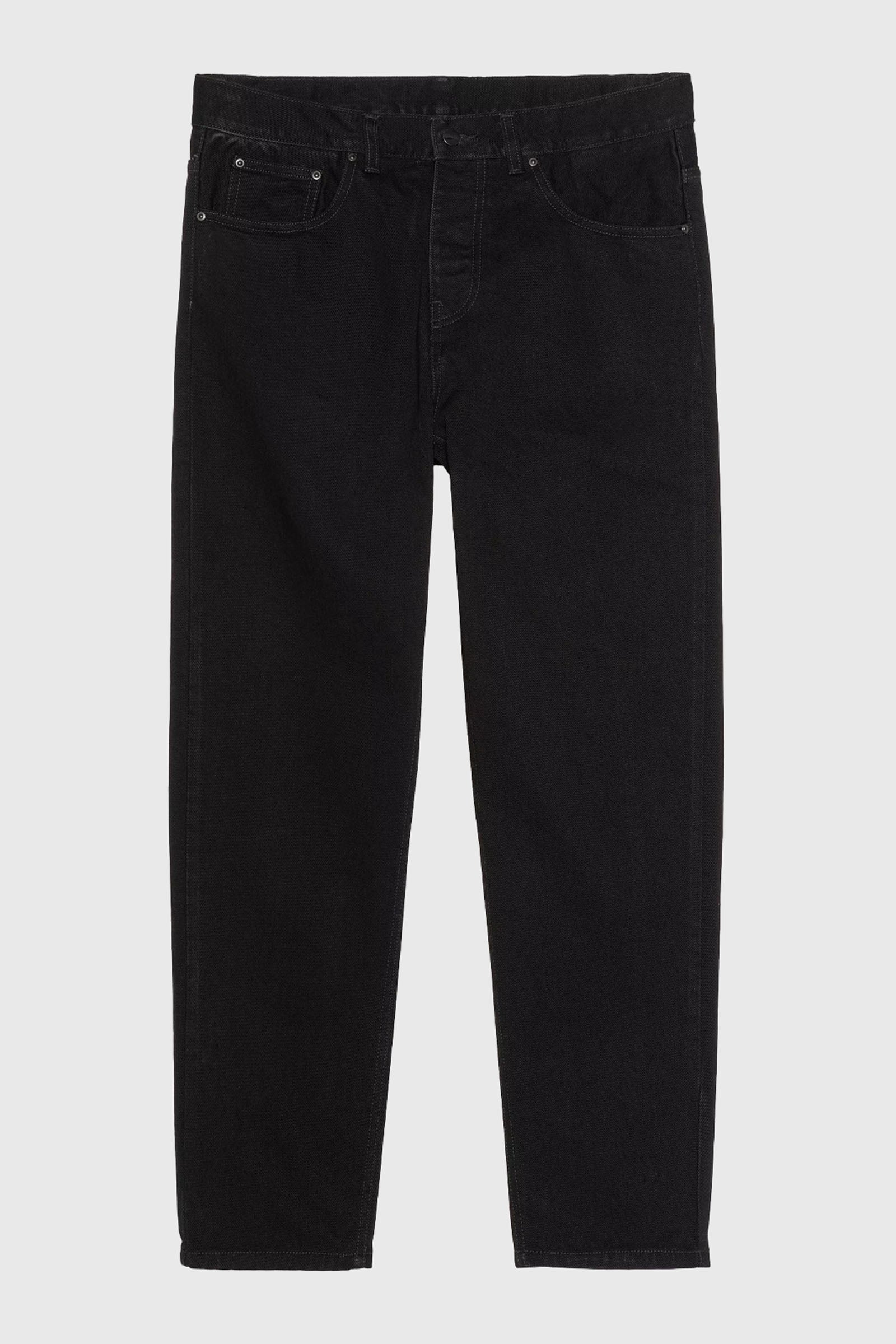 Carhartt Wip Newel Pant Nero Uomo - 1