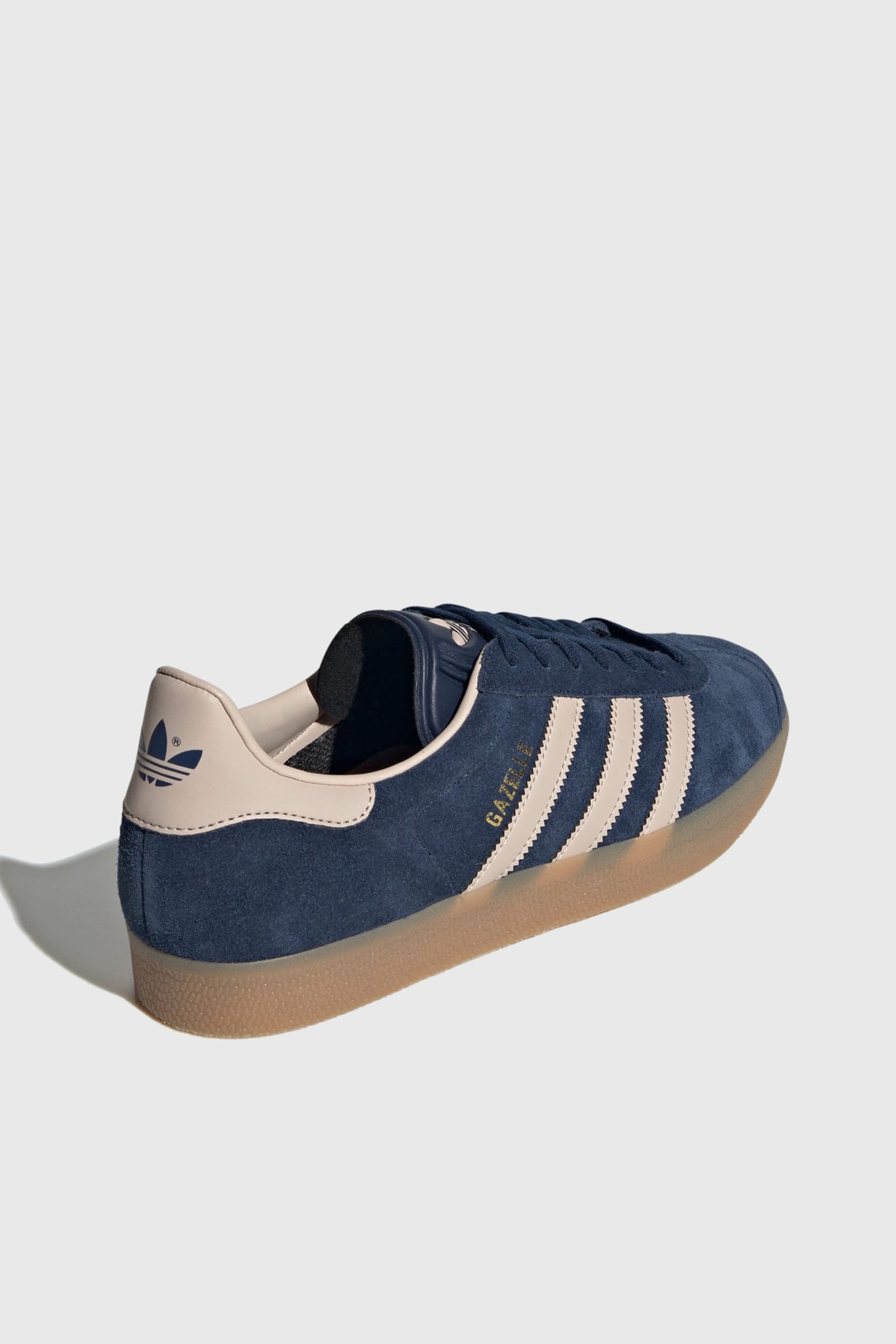 Adidas Originals Synthetic Blue Gazelle Sneaker - 3