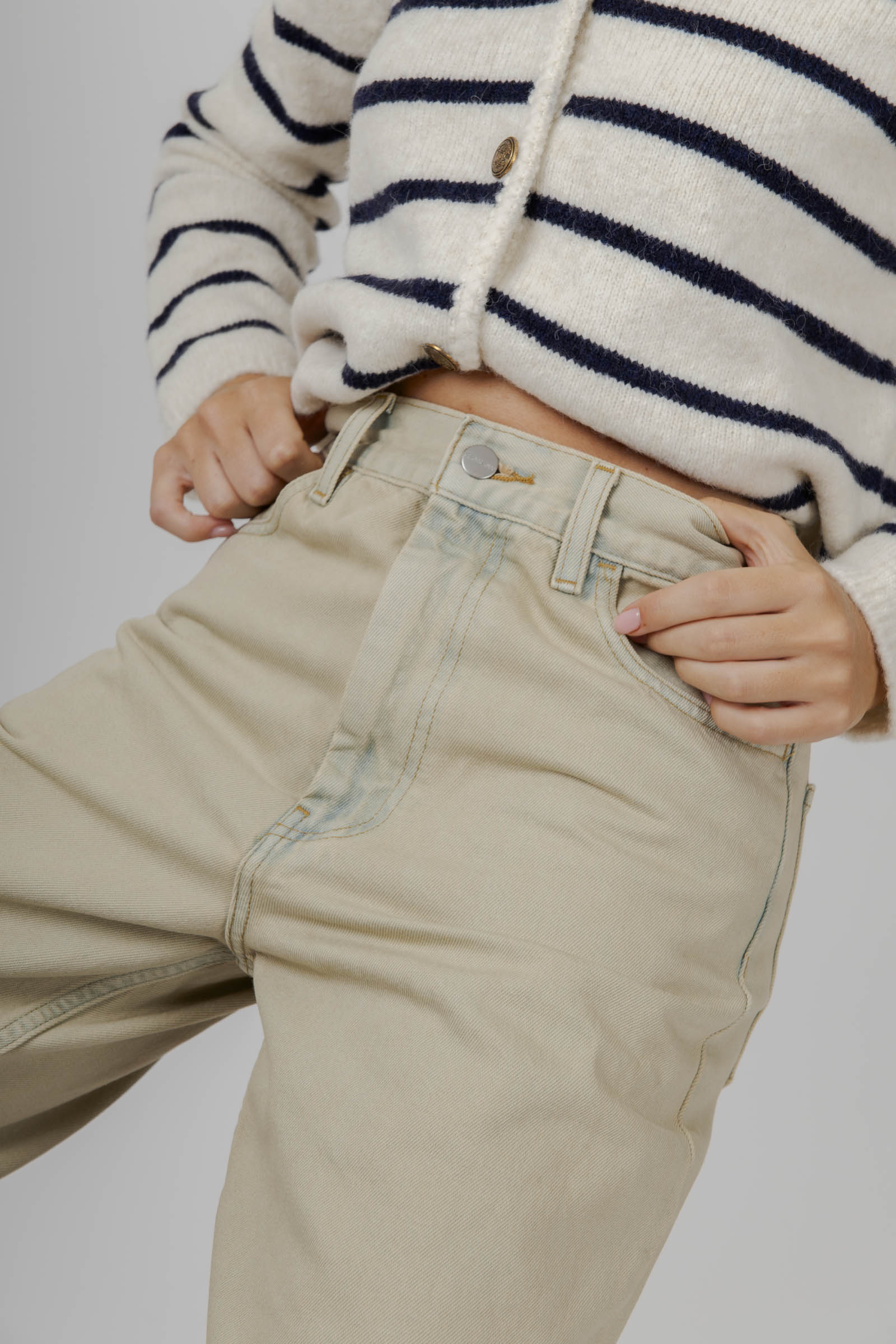 Carhartt Wip W' Brandon Pant Beige Donna - 6